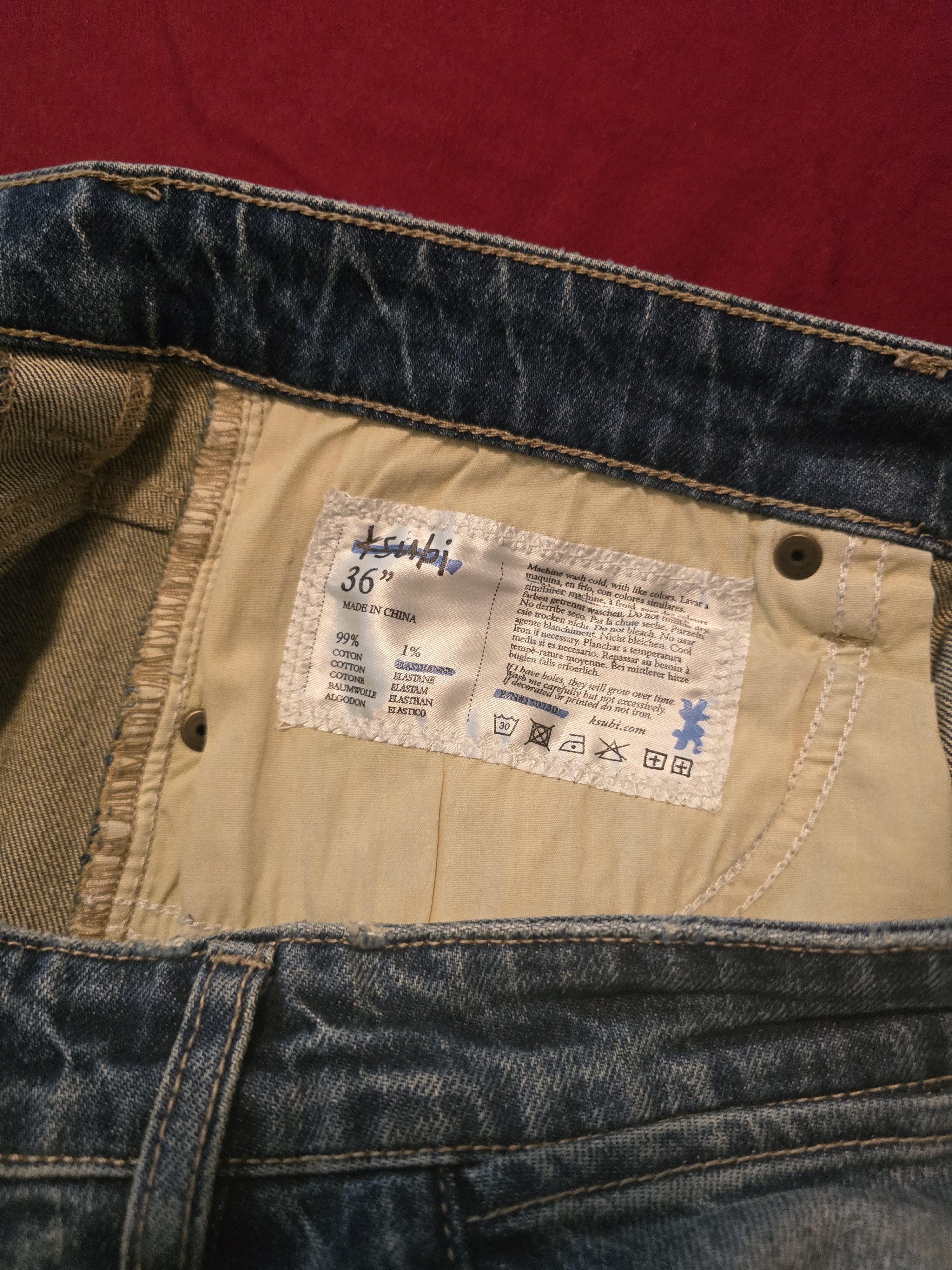 Ksubi Van Winkle Originate Trashed Size US 36 / EU 52 - 6 Thumbnail