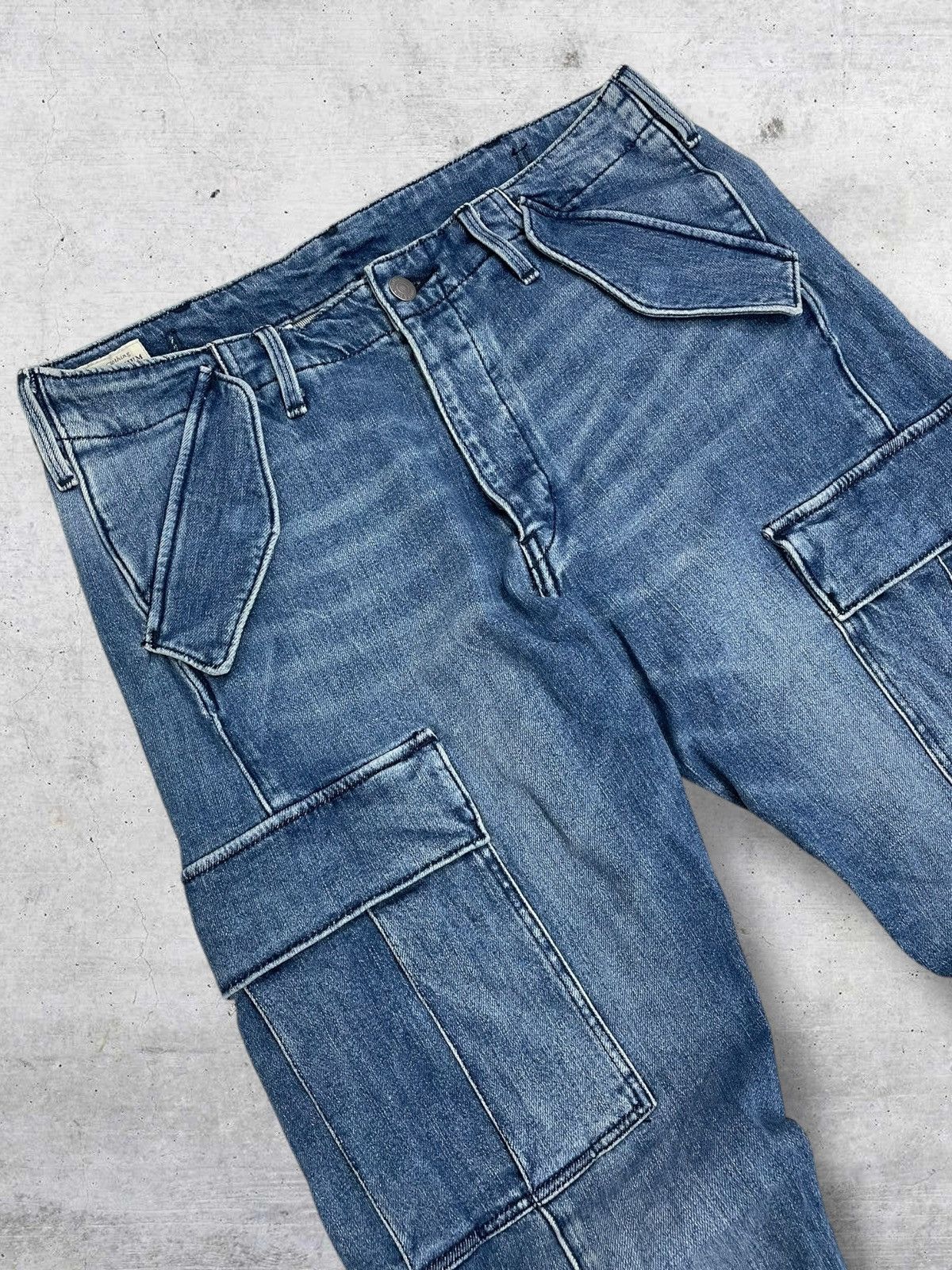 Levi's Vintage Clothing VINTAGE ENGINEERED LEVIS USA DESIGNER TWISTED CARGO DENIM Size US 31 - 7 Thumbnail