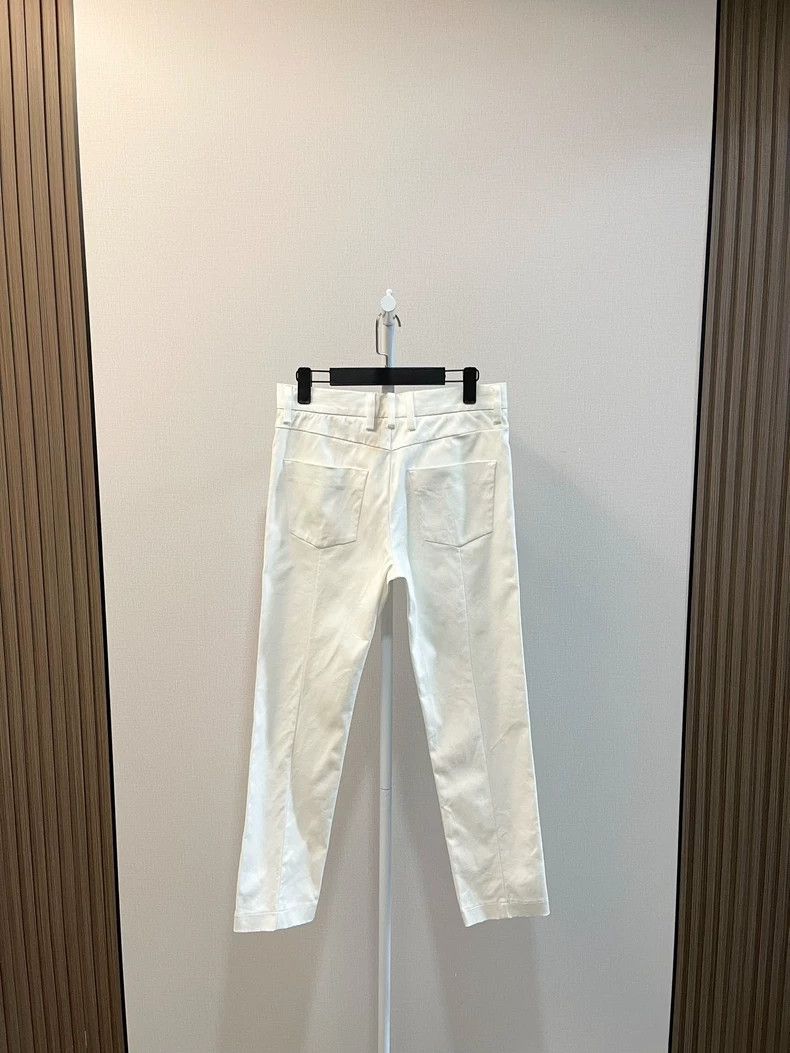 Gucci Gucci White Small Double G Letter Logo Casual Jeans 2502-Ne Size US 28 / EU 44 - 2 Thumbnail