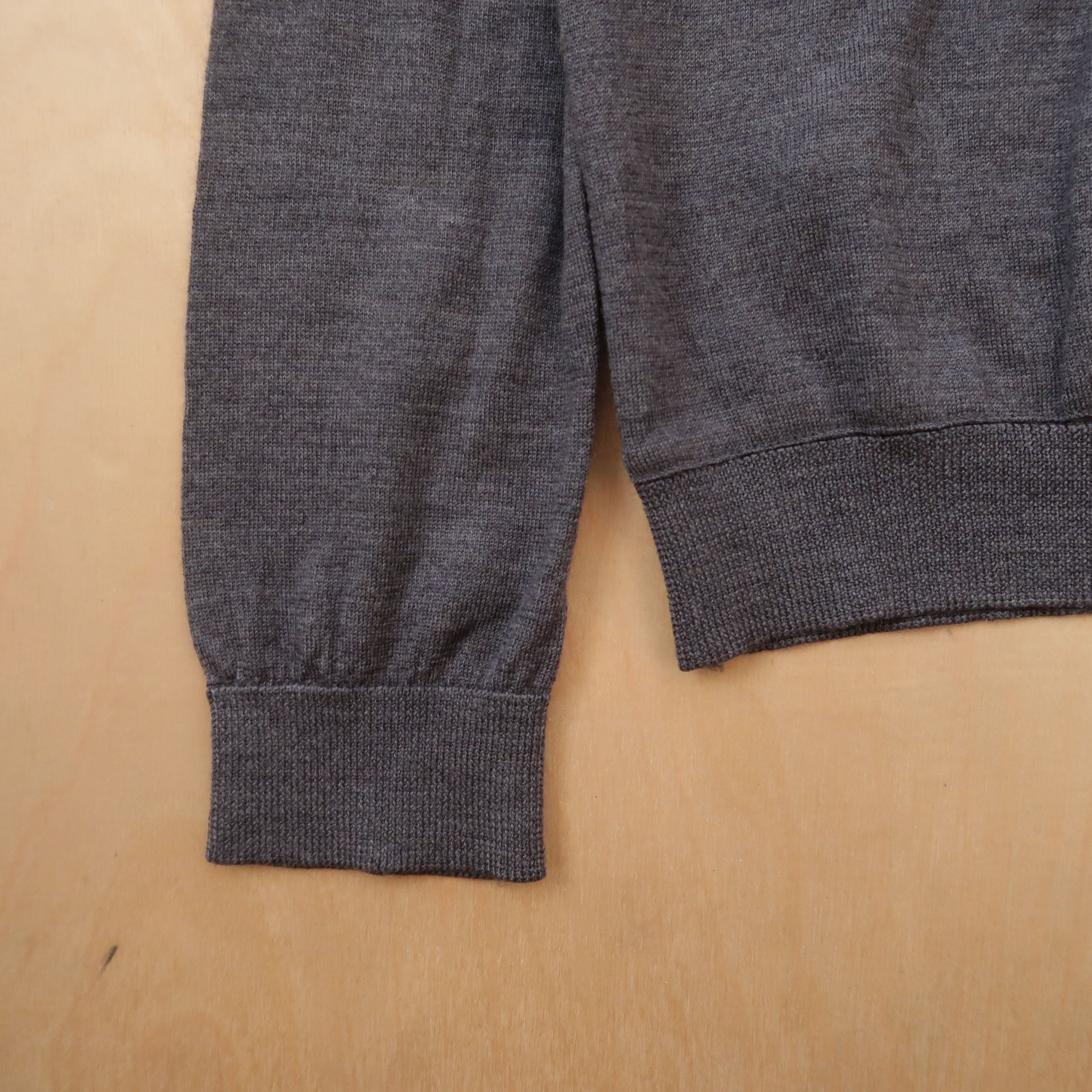 Moschino Moschino Asymmetric Patchwork Distressed Knit Sweater Size US M / EU 48-50 / 2 - 8 Thumbnail