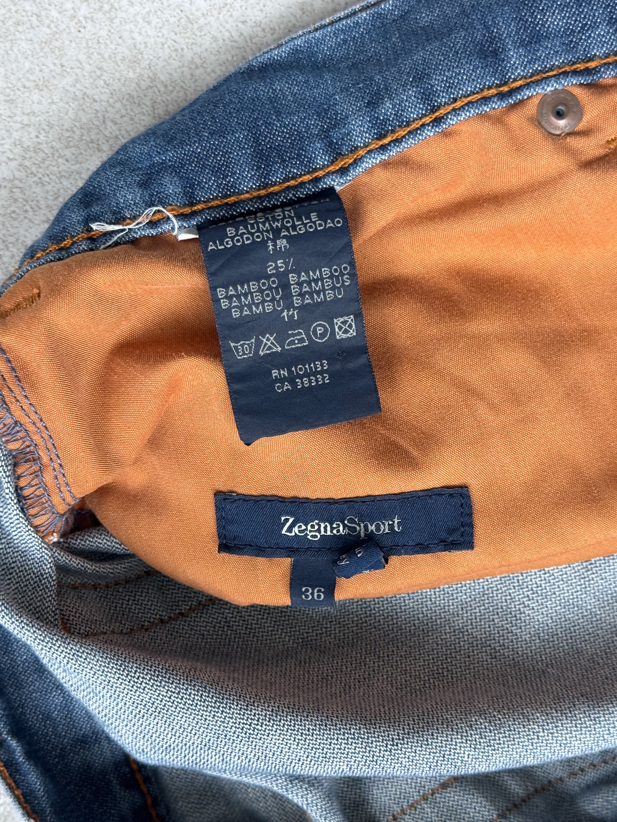 Z Zegna Zegna Blue Denim Jeans Pants Size US 36 / EU 52 - 7 Thumbnail