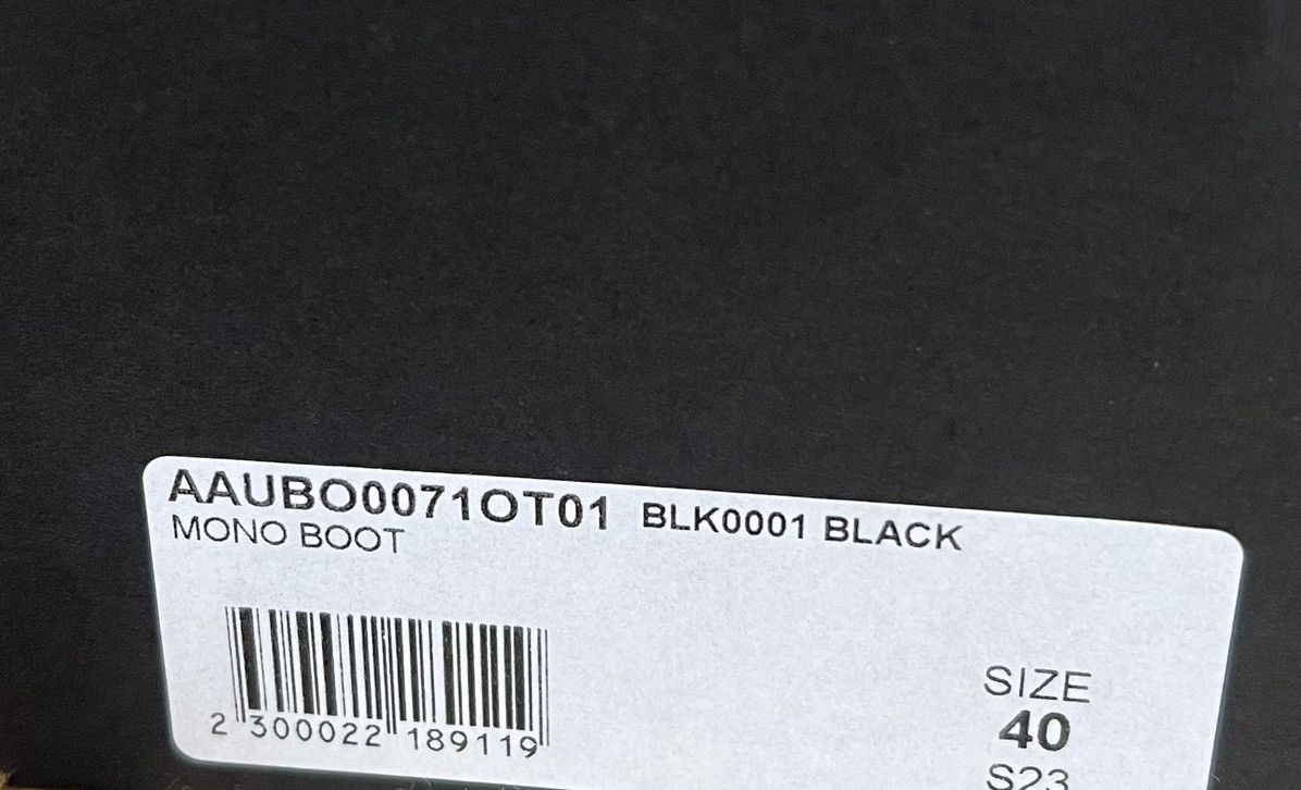 1017 ALYX 9SM Alyx 1017 Mono Boot Size US 7 / EU 40 - 8 Thumbnail