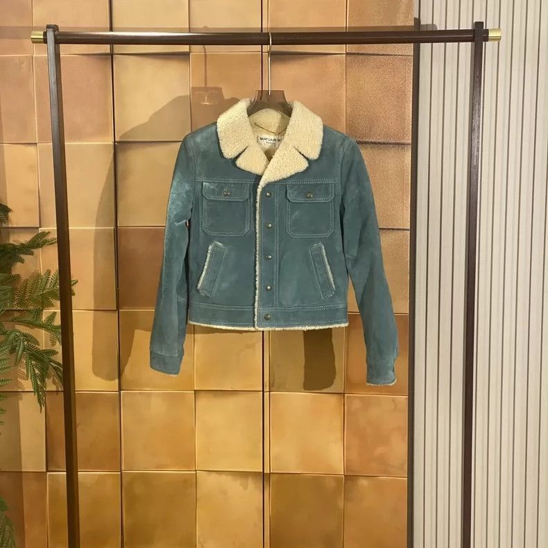 Saint Laurent Paris Saint Laurent Paris Fur integrated jacket-2506 Size US XS / EU 42 / 0 - 1 Thumbnail