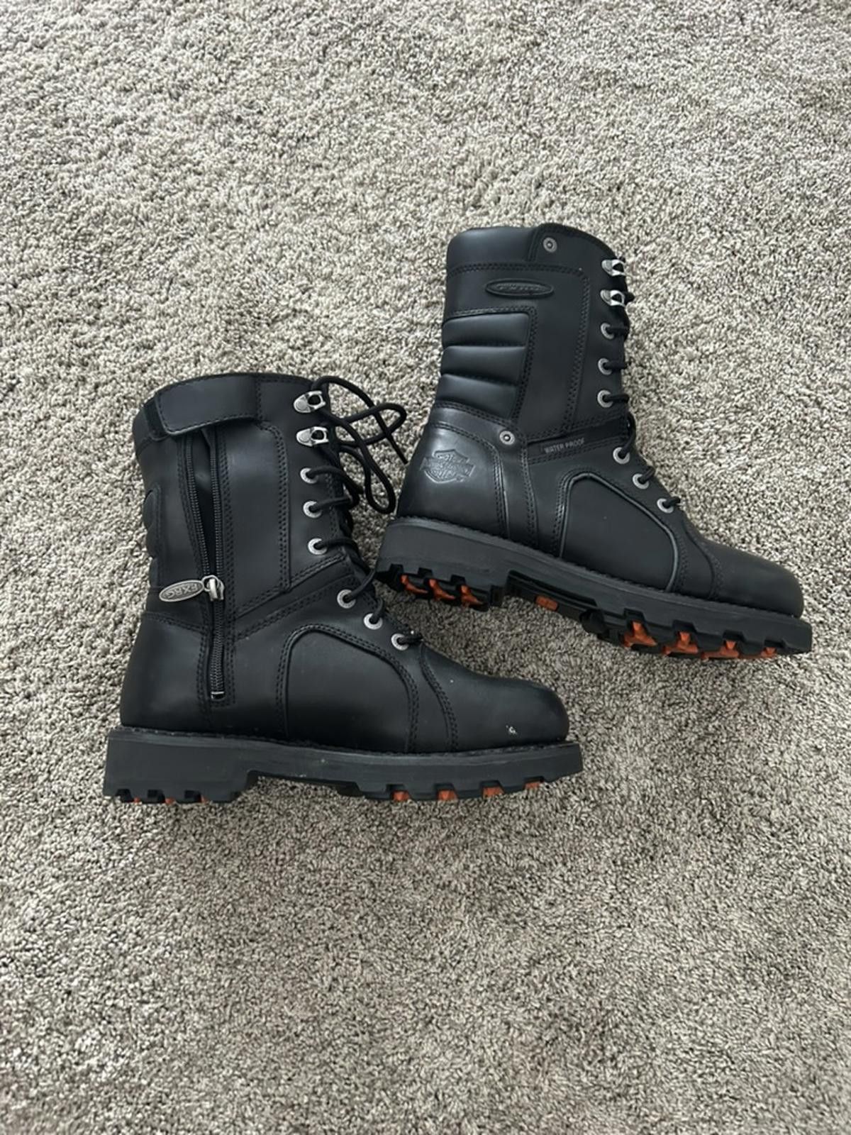 Harley Davidson Harley-Davidson Unisex FXRG Lace-Up Boots (Women 9, Men 7) Size ONE SIZE - 1 Thumbnail