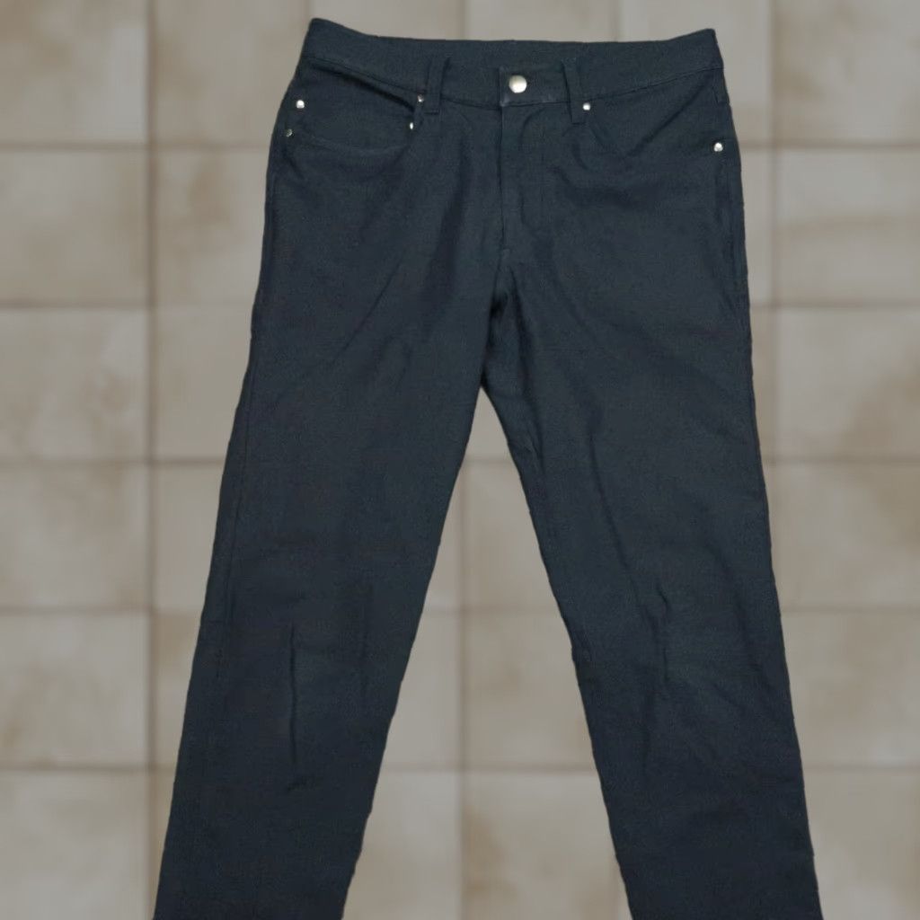 Lululemon Pants Men 28x29 Blue ABC Skinny Fit Warpstreme 5 Pocket Trouser Pants