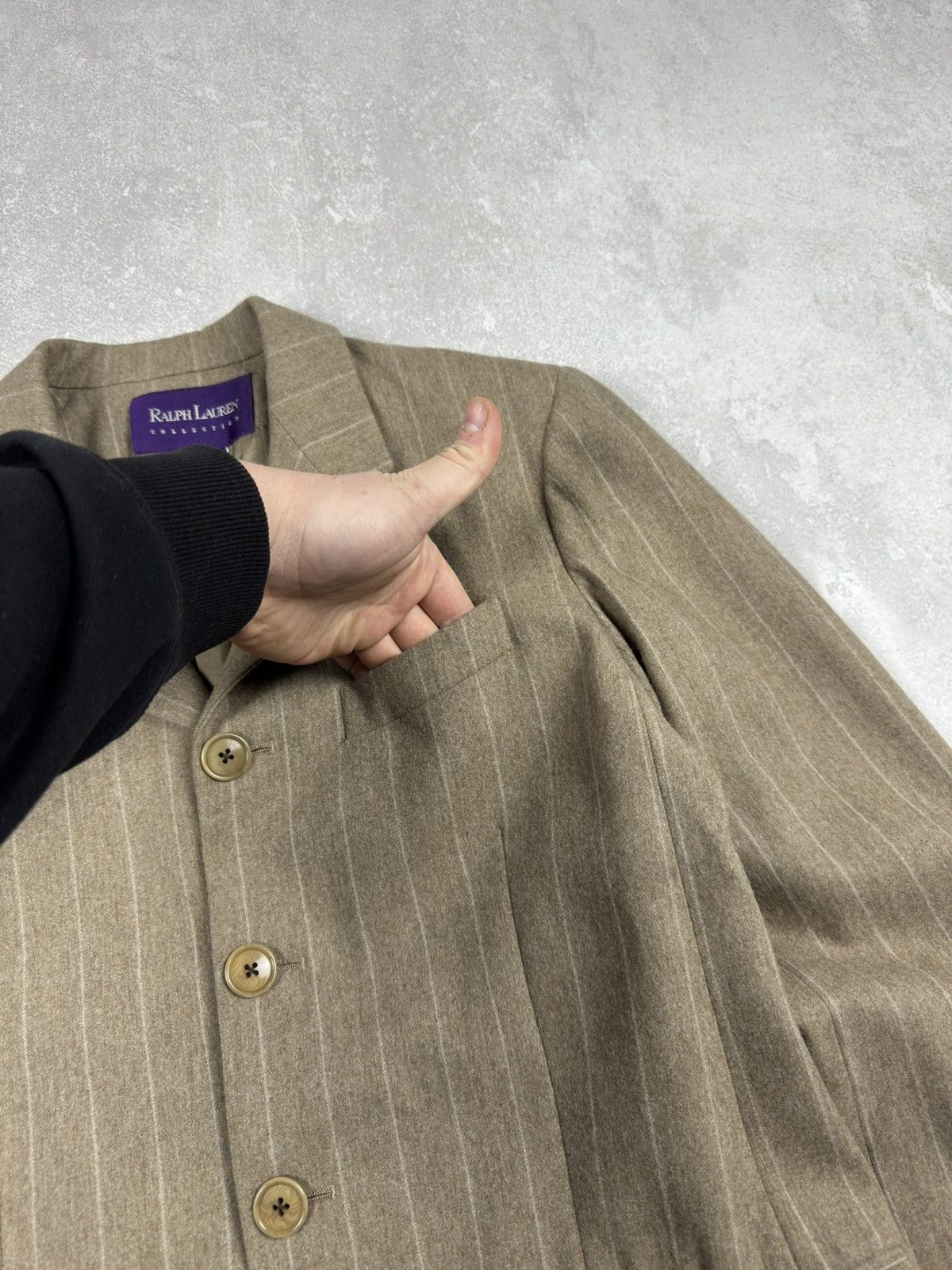 Ralph Lauren Purple Label Polo Ralph Lauren Purple Label Collection Wool Blazer USA Size L / US 10 / IT 46 - 8 Thumbnail