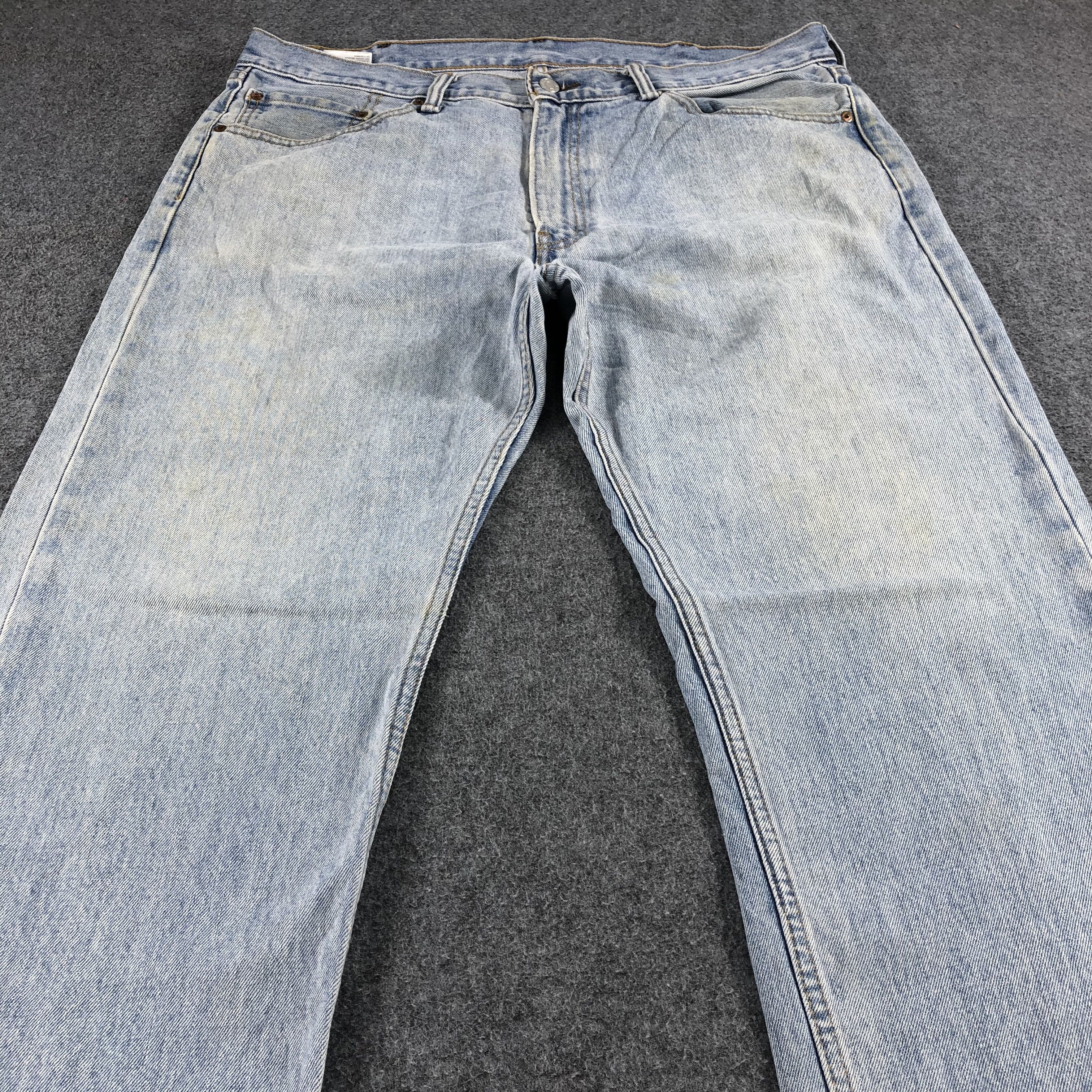 Levi's Vintage Light Wash Levis 505 Jeans-J1199 Size US 39 - 3 Thumbnail