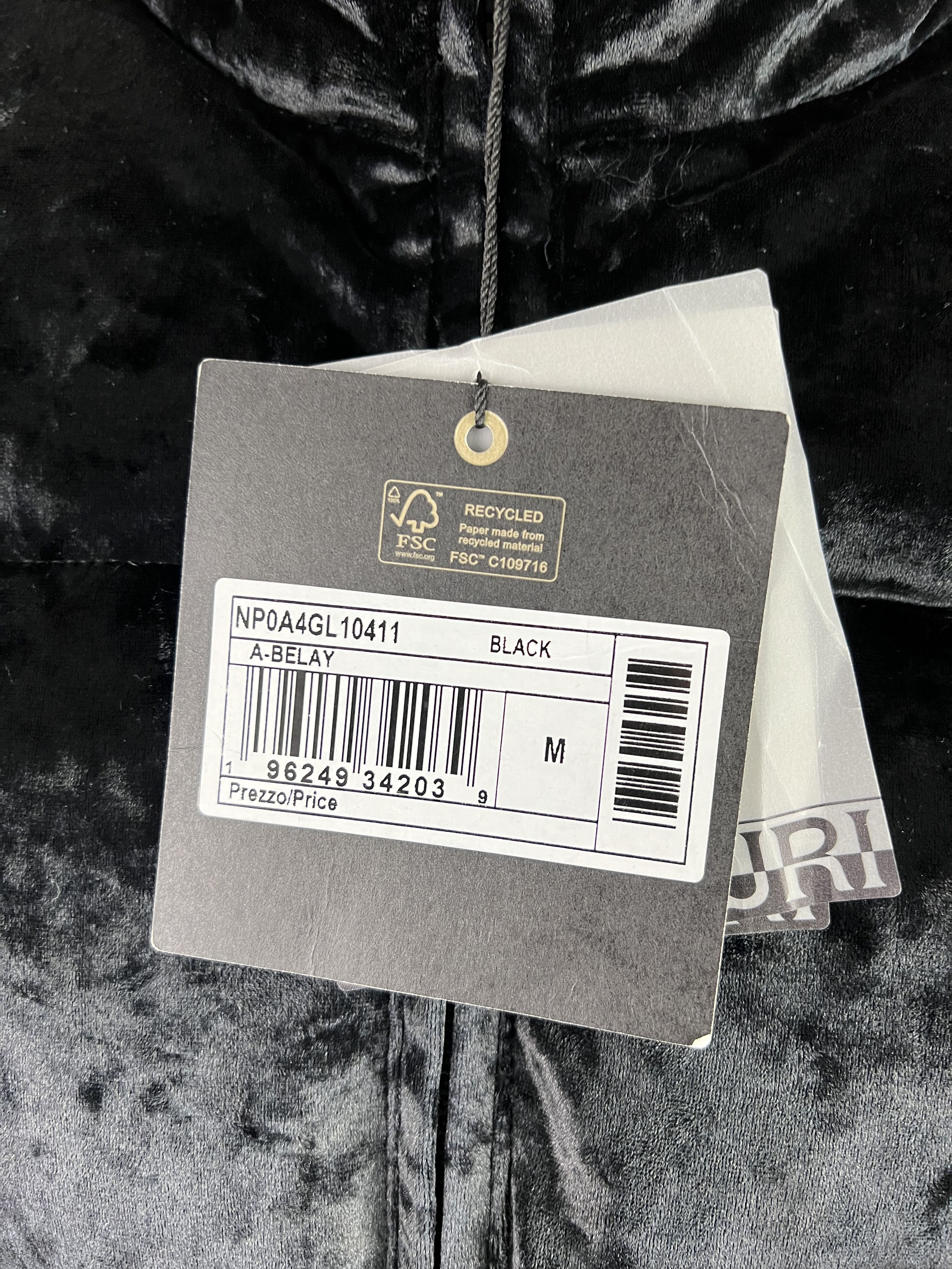 Napapijri NWT Napapijri Women's Black Velour Winter Jacket Size M Size M / US 6-8 / IT 42-44 - 8 Thumbnail