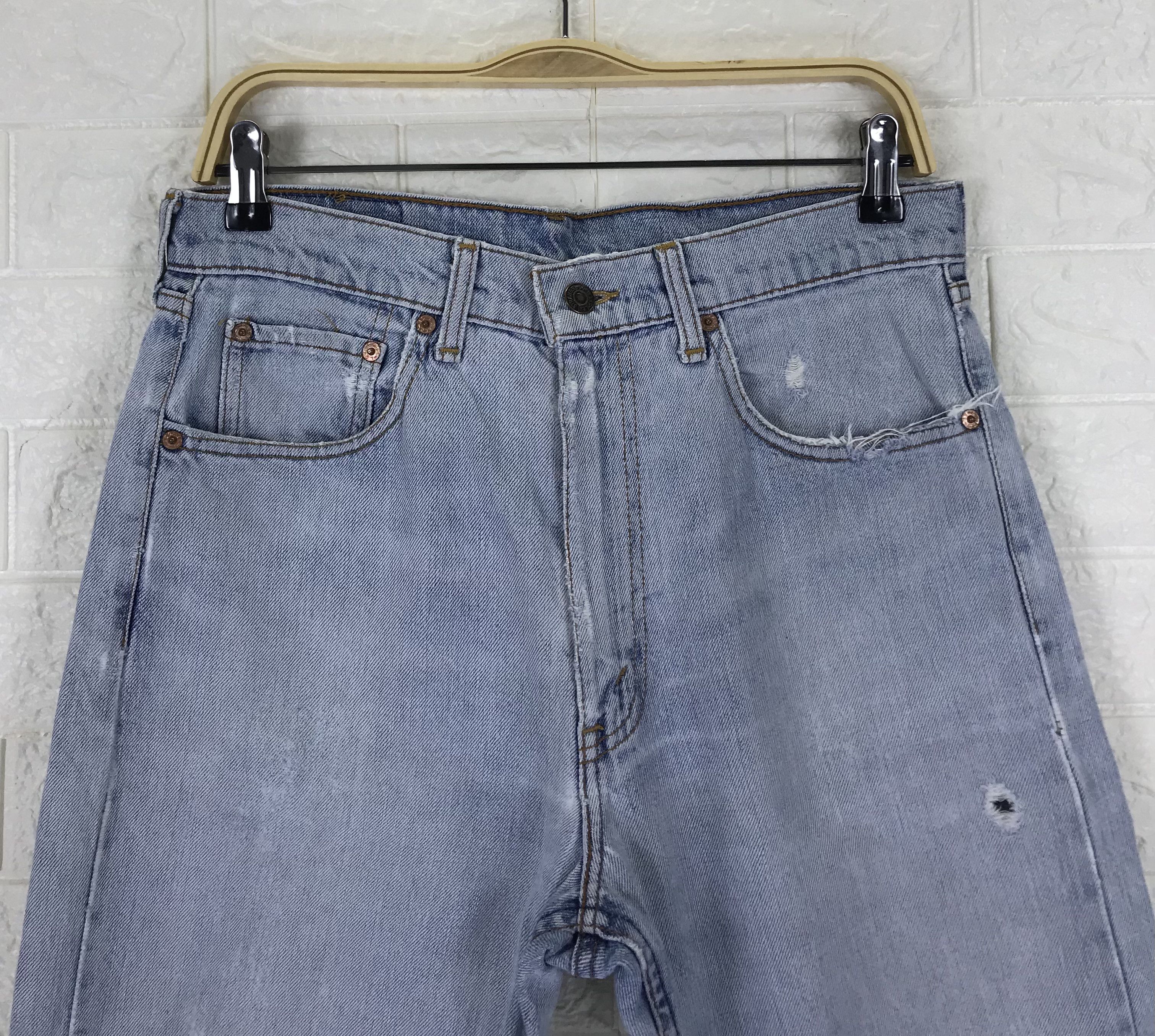 Levi's Vintage Levi's 509 Distressed Jeans Size US 31 - 2 Thumbnail