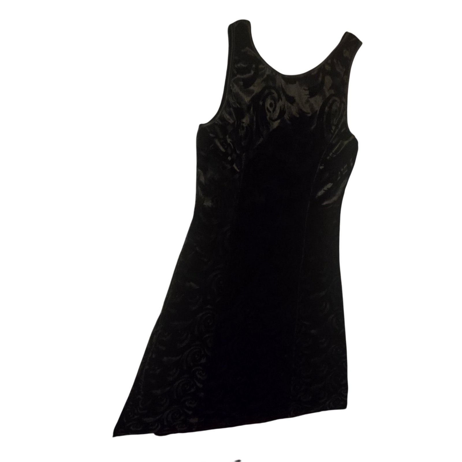 Vintage Vintage Jalate Velvet Floral Burnout Dress Whimsigoth Goth Size M / US 6-8 / IT 42-44 - 14 Thumbnail