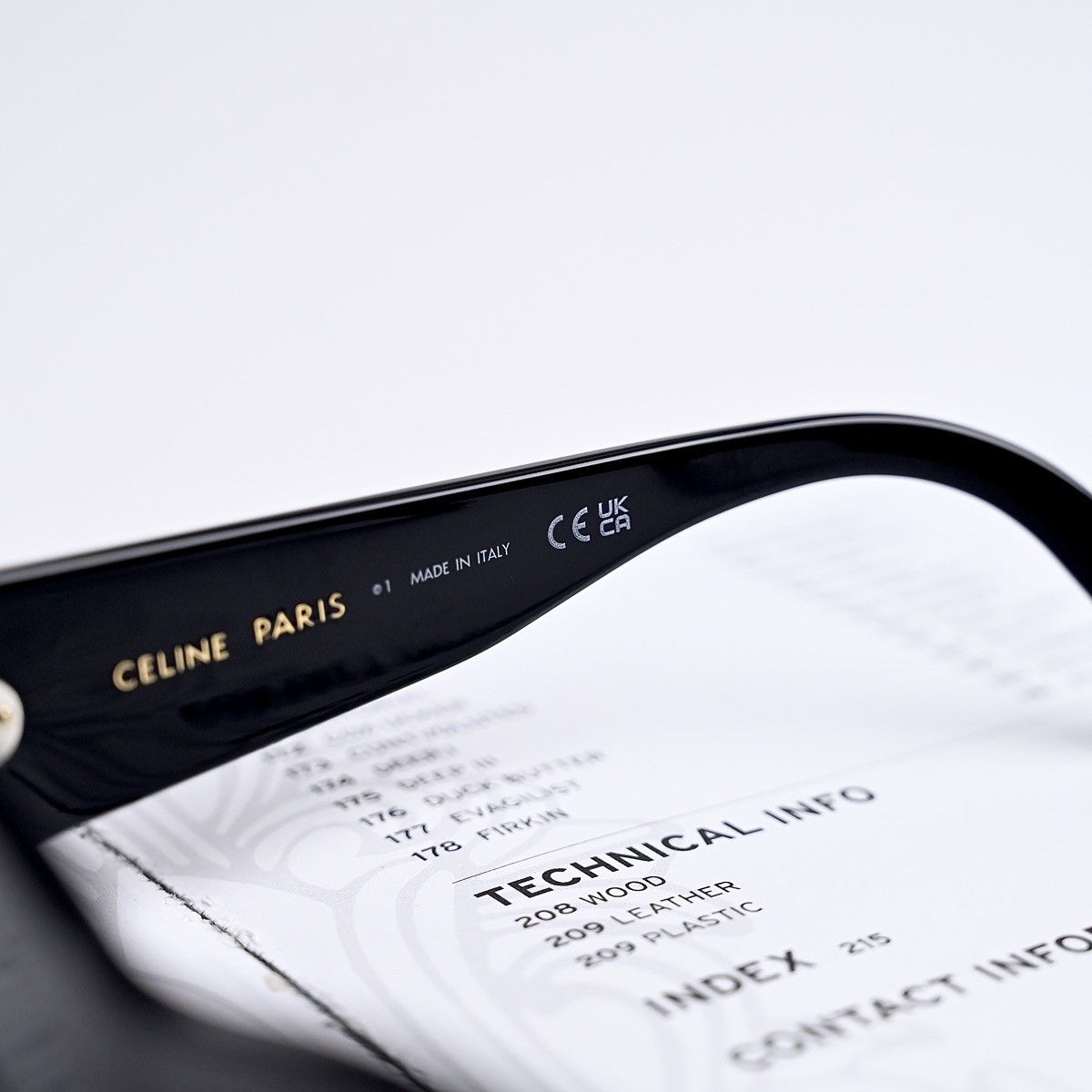 Celine CELINE CL40294I 01A SUNGLASSES Size ONE SIZE - 5 Thumbnail
