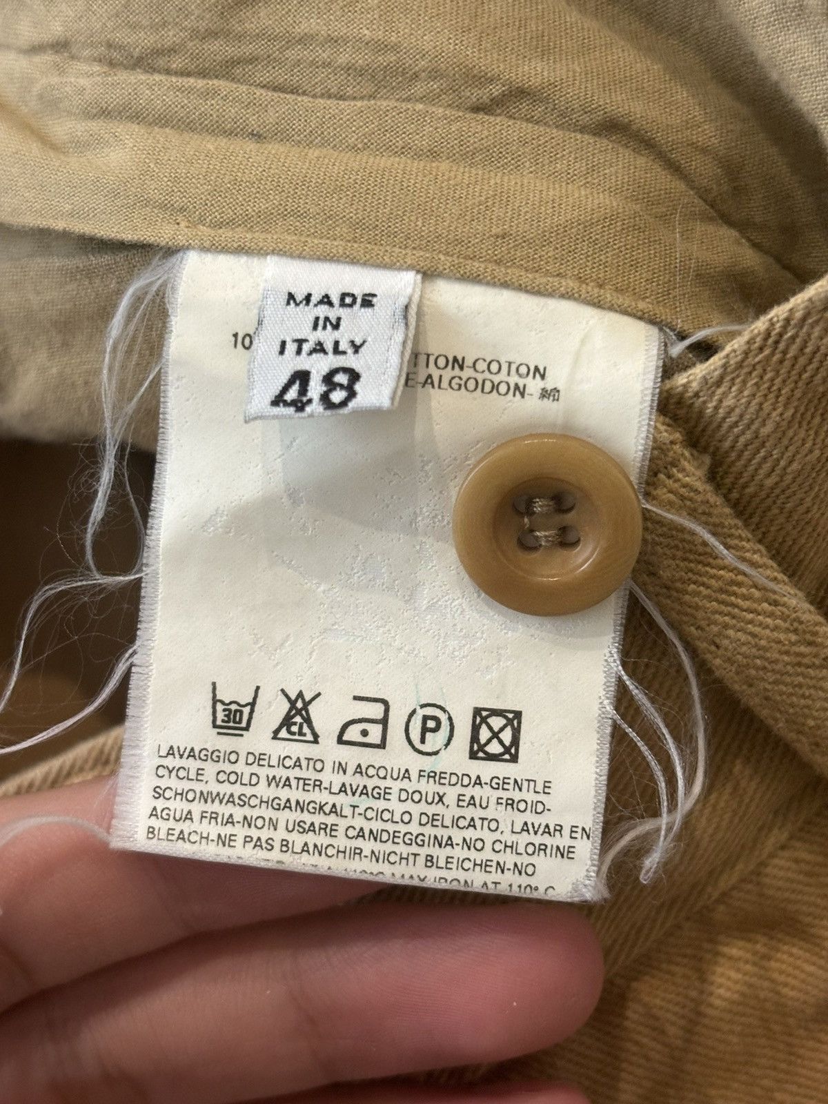 Maison Margiela Maison Martin Margiela | SS2002 Twill Cargo Trousers Size US 33 - 6 Thumbnail