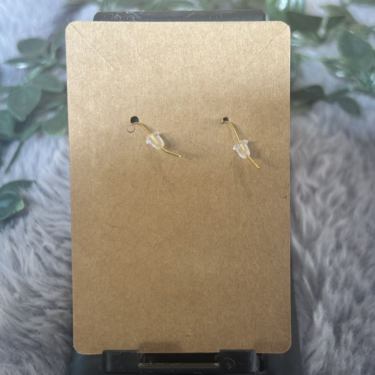 Handmade Handcrafted lemon cat eye glass barrel dragon vein earrings Size ONE SIZE - 3 Thumbnail