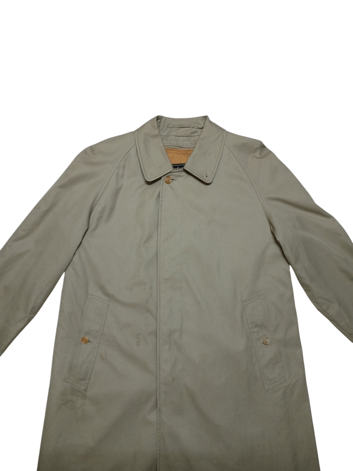 Burberry Rare Vintage 90s Burberrys Nova Check Trench Coat Jacket Size US M / EU 48-50 / 2 - 5 Thumbnail