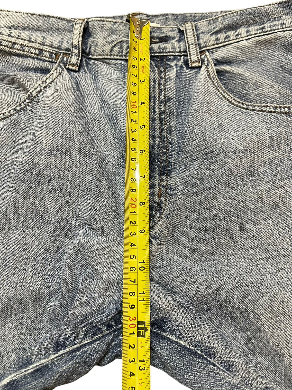 Uniqlo Vintage Japanese Uniqlo Blue Faded Wash Style Baggy Jeans Size US 30 / EU 46 - 15 Thumbnail