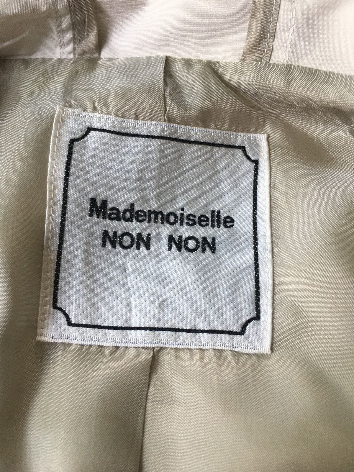 Issey Miyake Issey Miyake Mademoiselle Non Non Coats Jacket Size M / US 6-8 / IT 42-44 - 5 Thumbnail