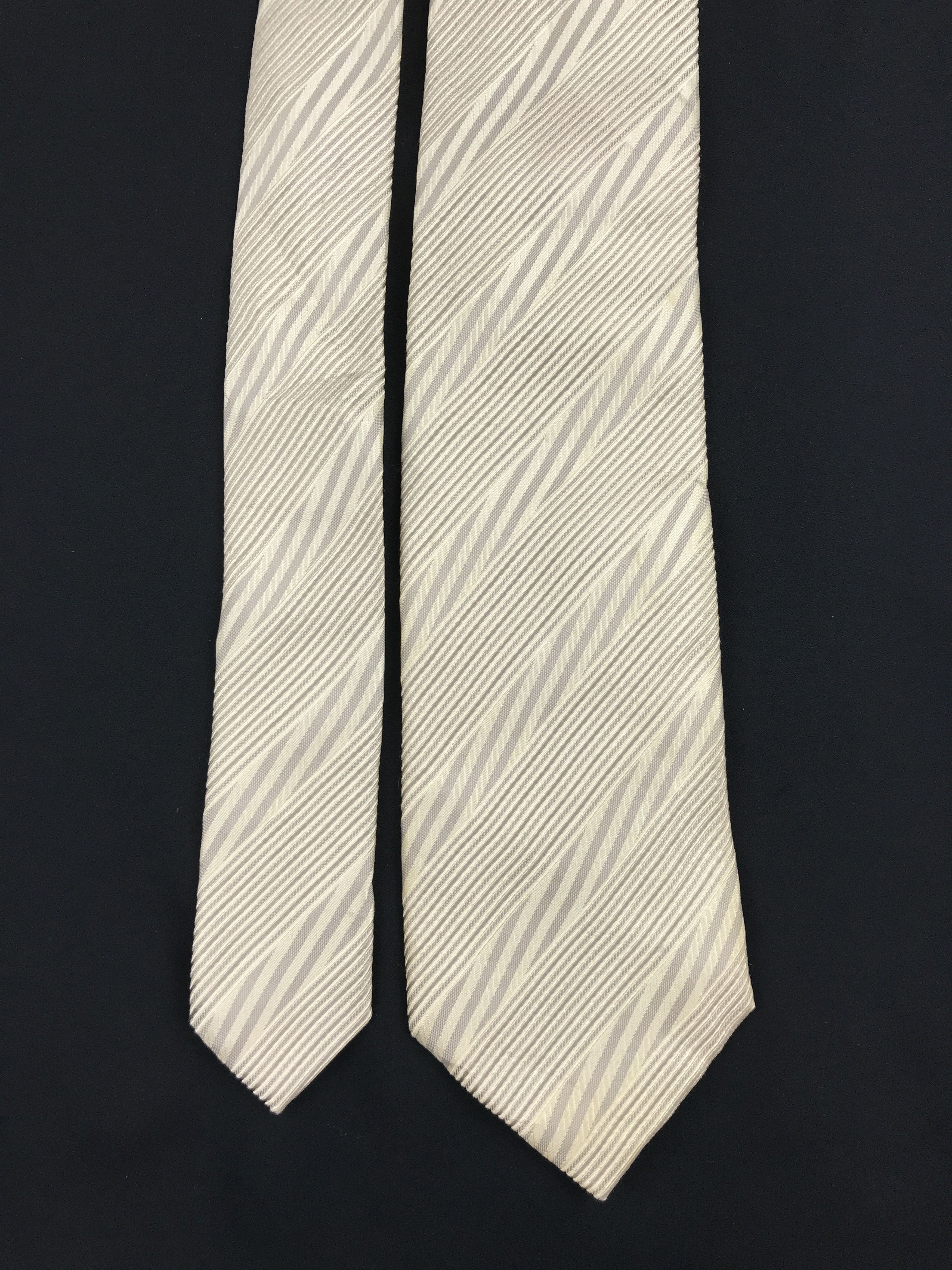 Designer × Krizia Uomo × Vintage Vintage Krizia Uomo Silk Necktie Size ONE SIZE - 4 Thumbnail
