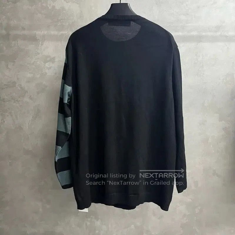 Yohji Yamamoto Yohji Yamamoto Black Cotton Sweatshirt with Graphic . Size US L / EU 52-54 / 3 - 2 Thumbnail