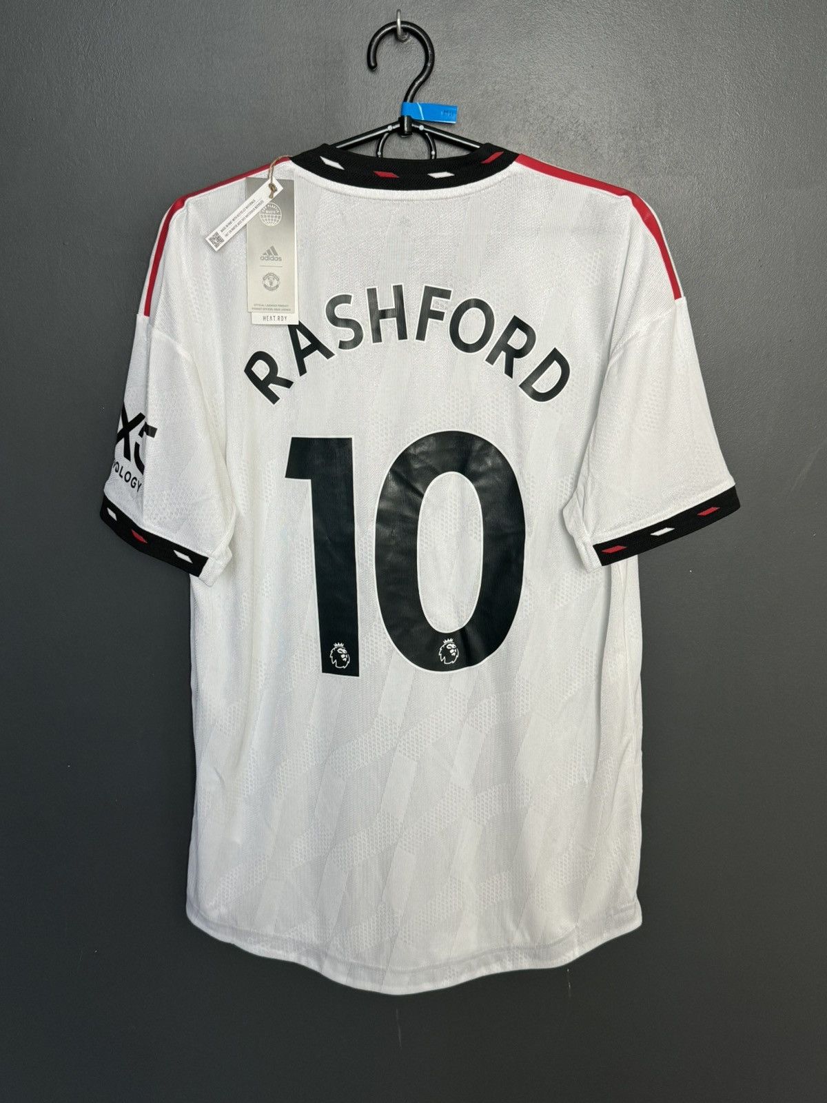 Adidas HEAT.RDY Manchester United 22/23 Rashford Football Jersey Size US M / EU 48-50 / 2 - 1 Thumbnail