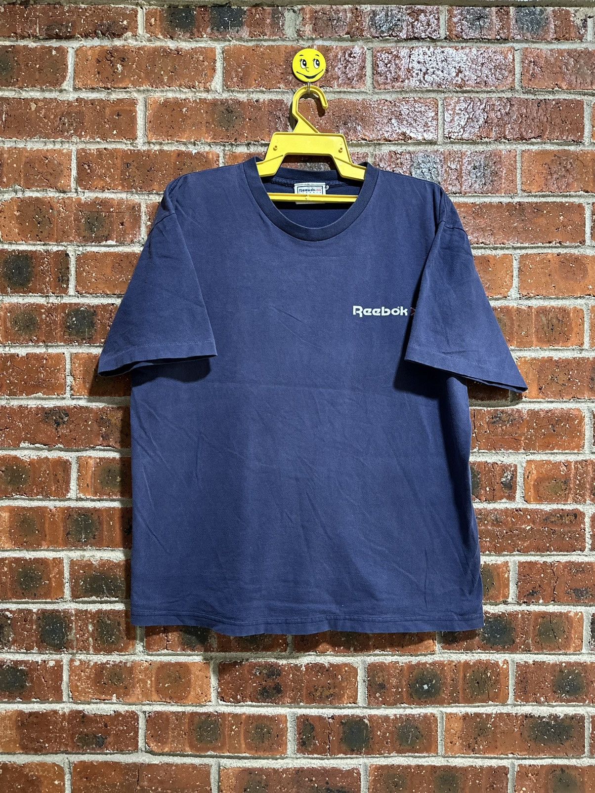 Reebok × Vintage Vintage Reebok Britain Flag Faded Tee Size US XL / EU 56 / 4 - 3 Thumbnail