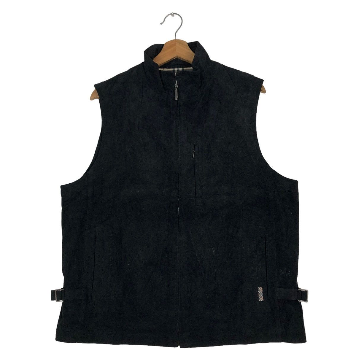 Burberry 🔥Vtg Vest Tactical Burberry London Nova Check Size US M / EU 48-50 / 2 - 1 Thumbnail