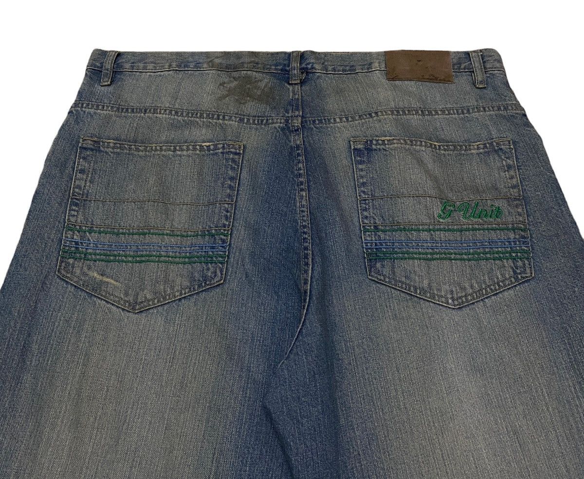G-Unit × If Six Was Nine × Vintage Rare Design Vintage G-Unit Rapper Hiphop Baggy Jeans 2900s Size US 38 / EU 54 - 4 Thumbnail