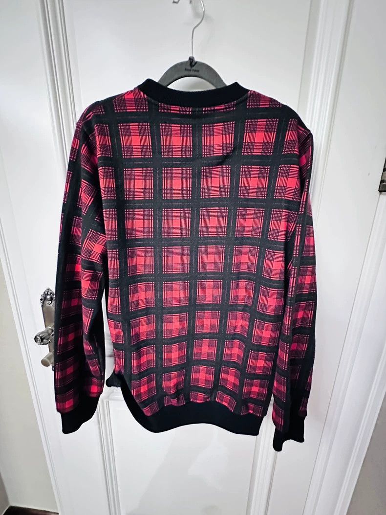 Givenchy Givenchy Red checkered Doberman sweater, XS size Size US XS / EU 42 / 0 - 2 Thumbnail