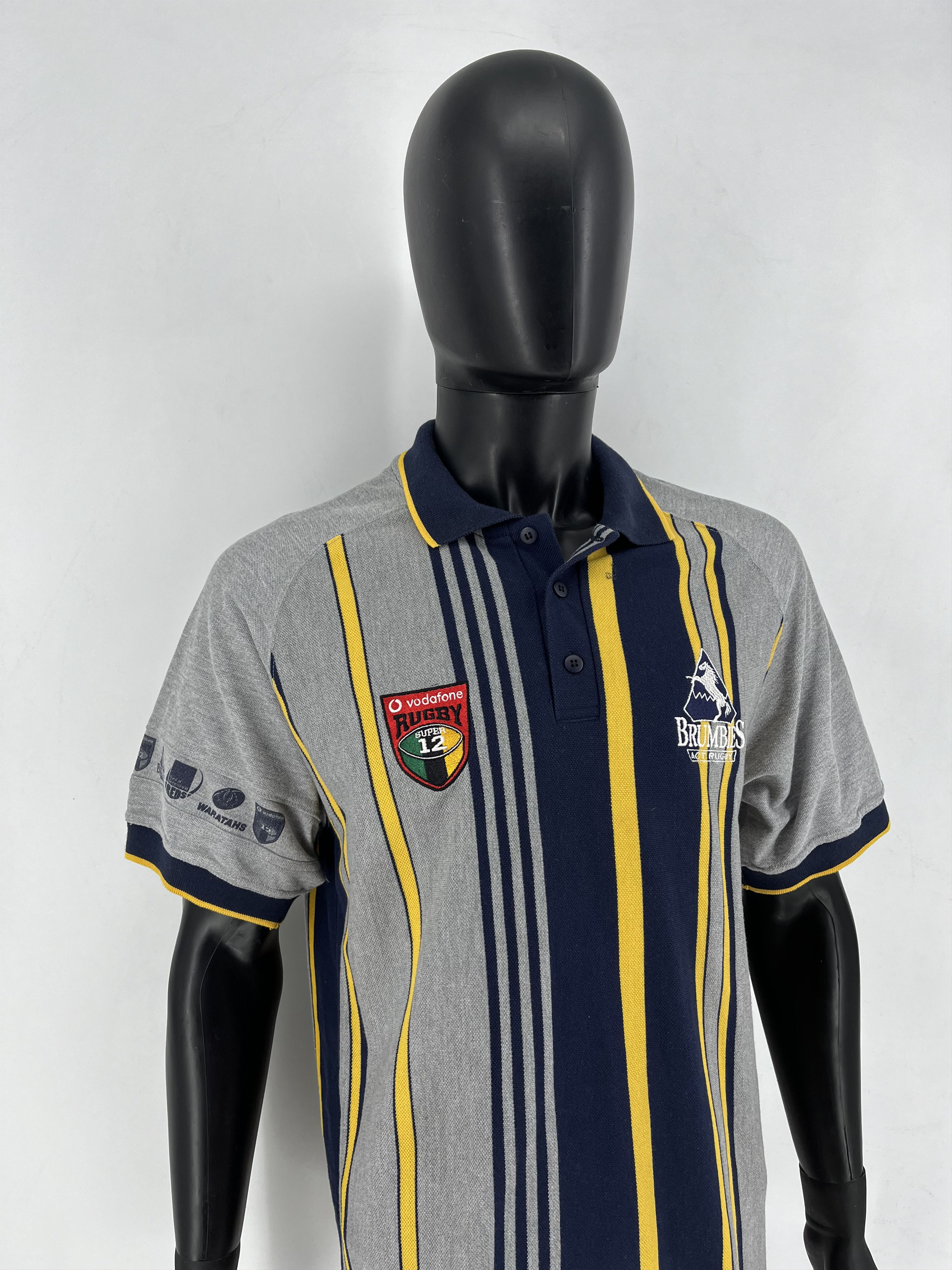Vintage Vintage Coopers ACT Brumbies Licensed Super 12 Polo Shirt Size US M / EU 48-50 / 2 - 3 Thumbnail