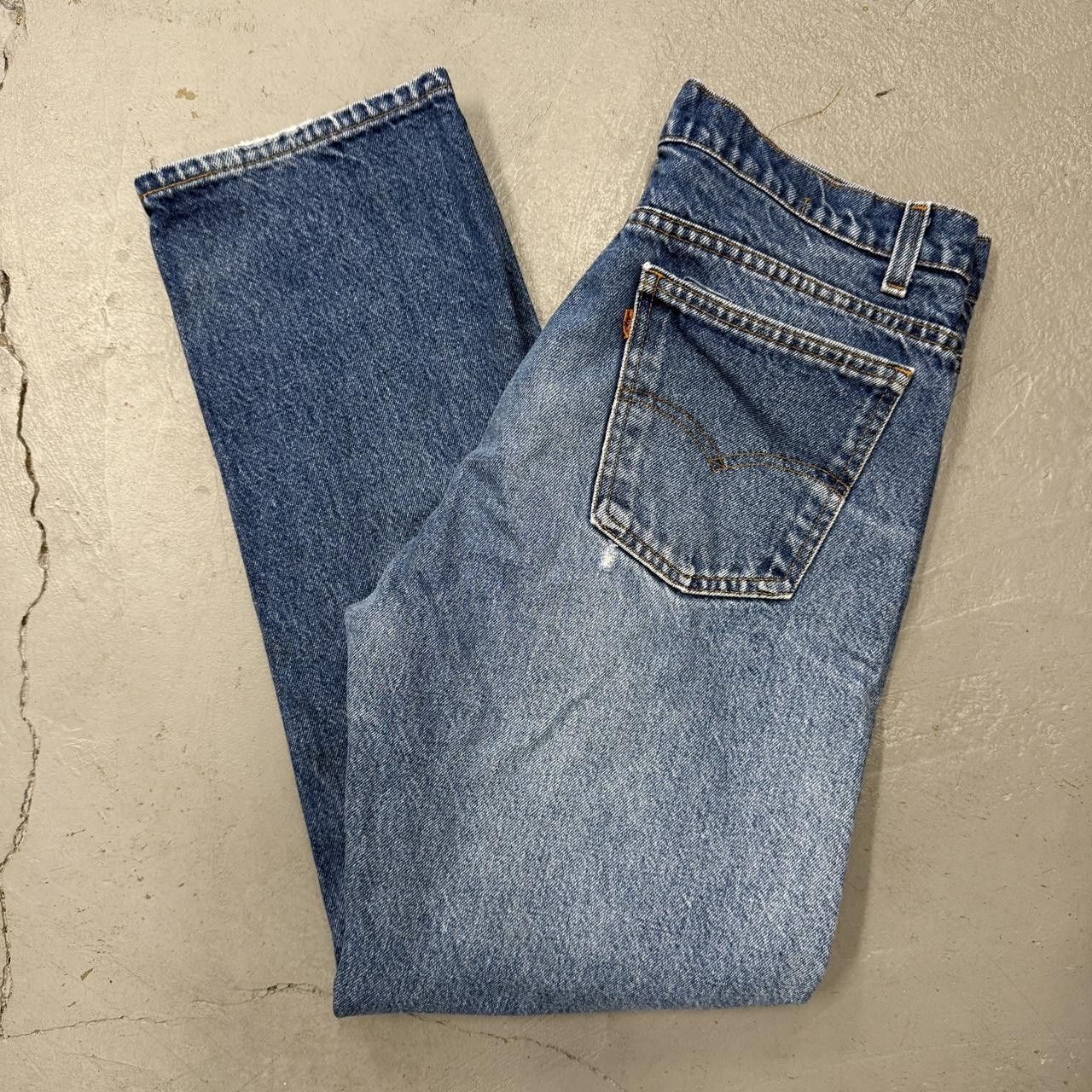 Levi's Vintage Levi’s 575 Orange Tab Jeans 90s Jeans 34 x 30 Size US 34 / EU 50 - 1 Thumbnail