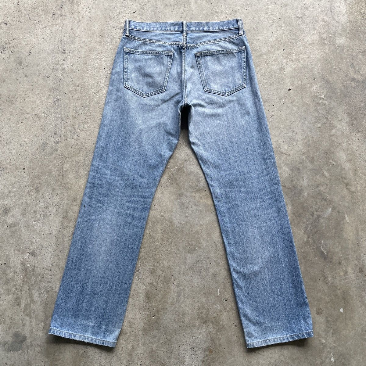 Japanese Brand Vintage Japanese Faded Wash Jeans Denim Pants W32x31 Size US 32 / EU 48 - 12 Thumbnail
