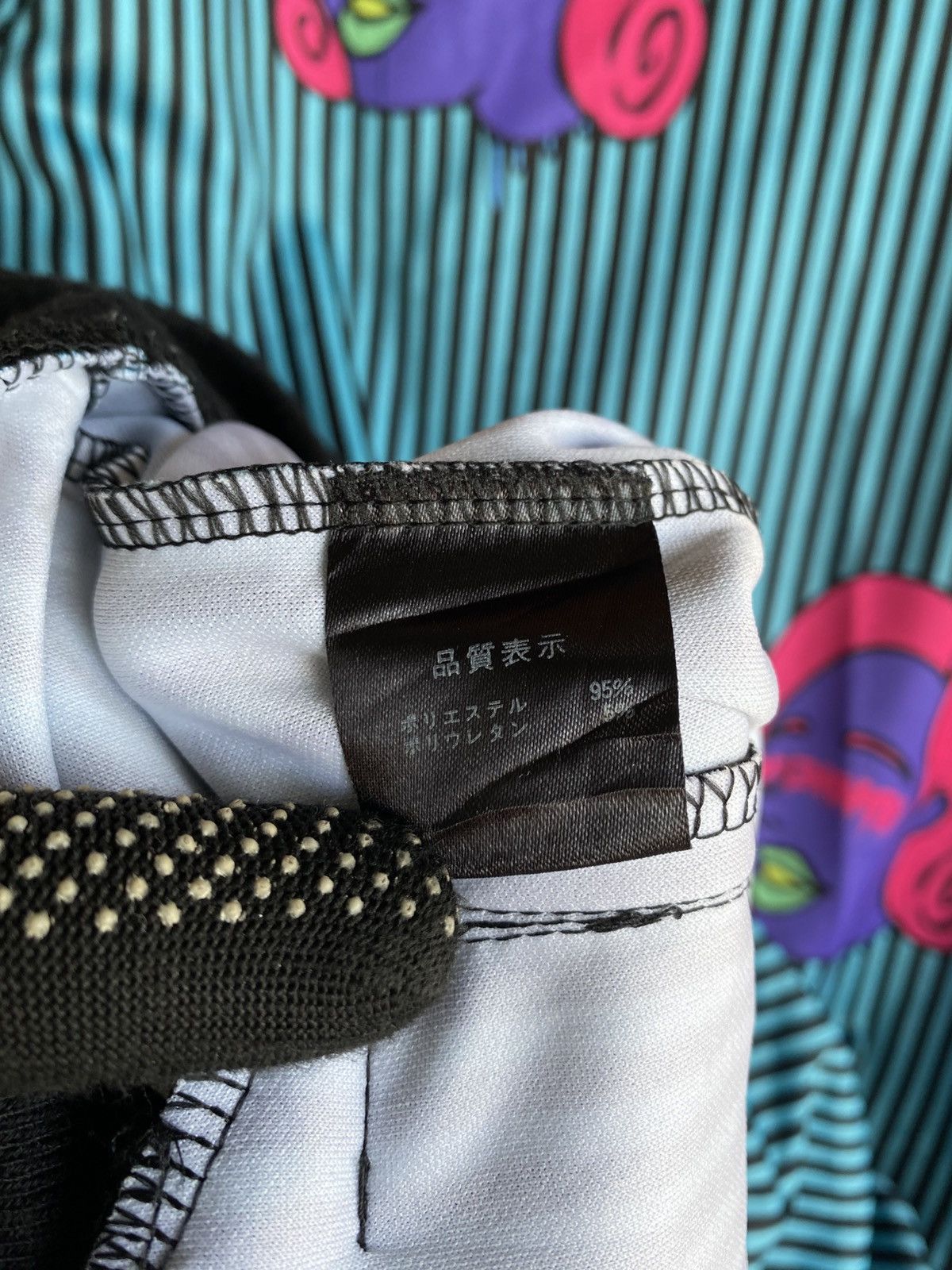 Japanese Brand After Venom Graphic Zip Jacket – Pop Art Face Print Striped Size L / US 10 / IT 46 - 15 Thumbnail
