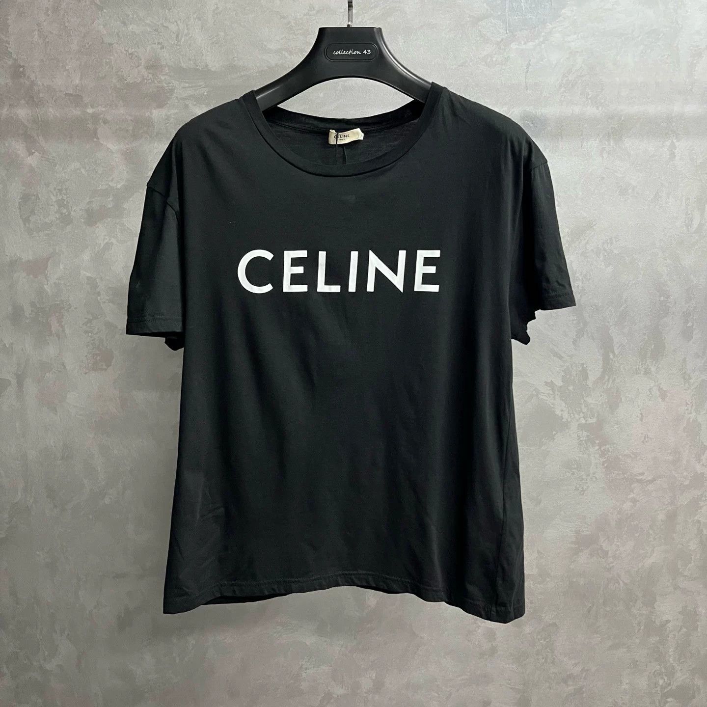 Celine Celine Retro Printed Black Hoodie XL Men Size US XL / EU 56 / 4 - 1 Thumbnail