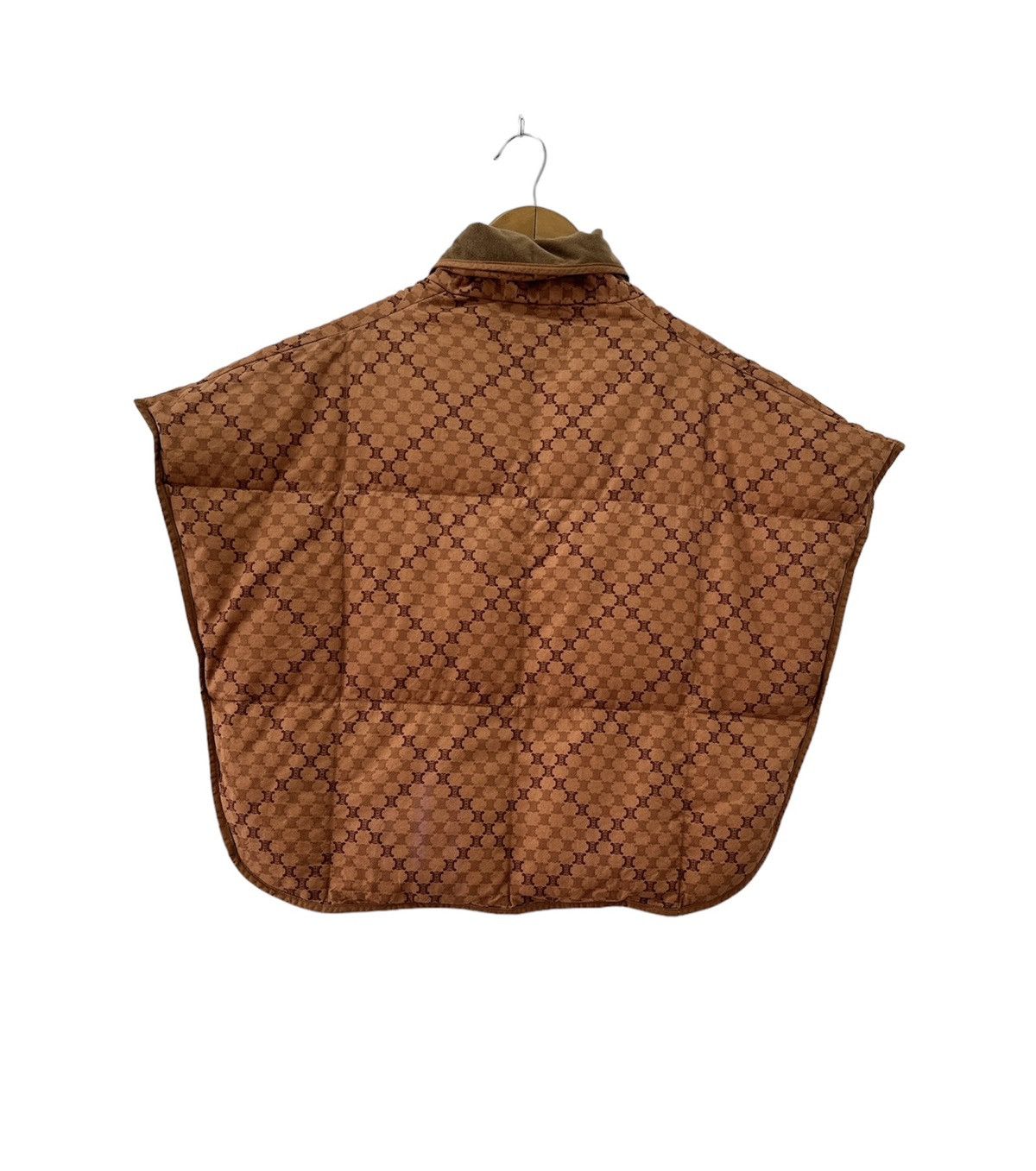 Celine Celine Full Print Monogram Logo Poncho Padded Design Size US M / EU 48-50 / 2 - 2 Thumbnail