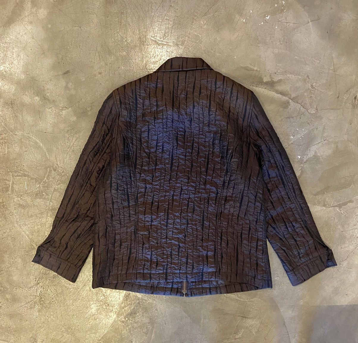 Vintage Japanese pleated jacket