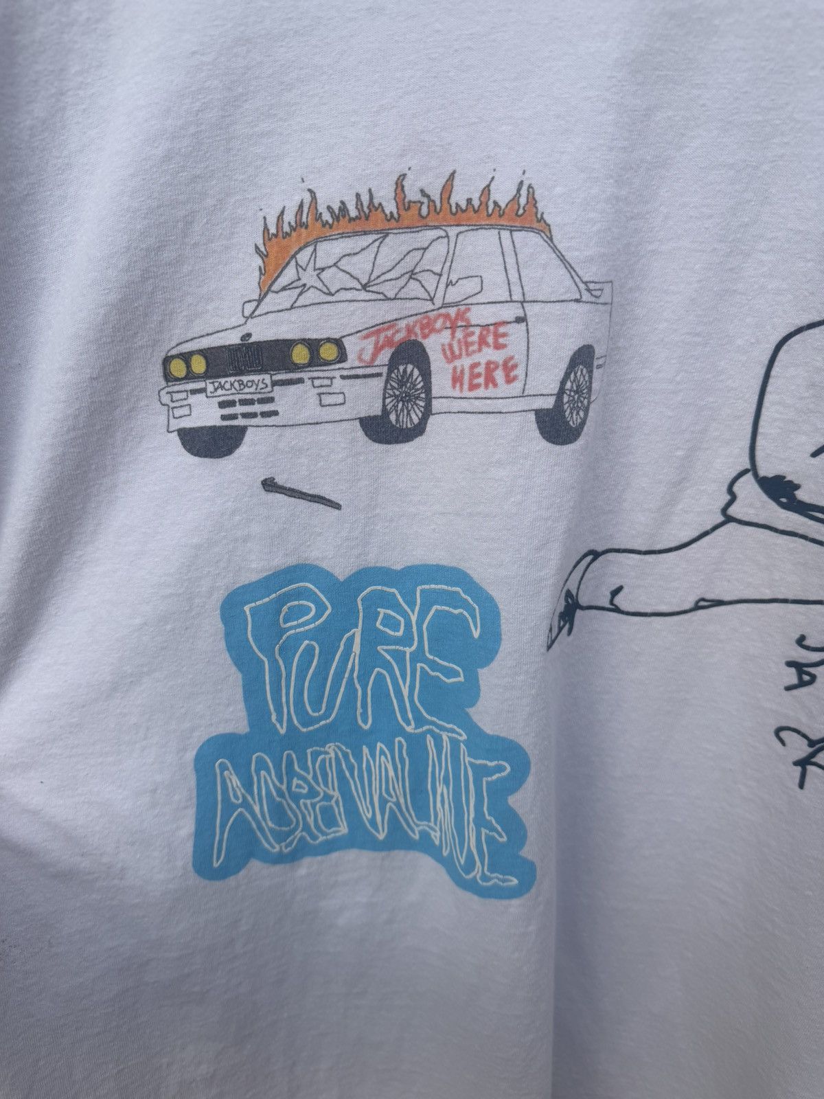 Travis Scott Cactus Jack Jack Boys Pure Adrenaline tee Size XL Size US XL / EU 56 / 4 - 3 Thumbnail