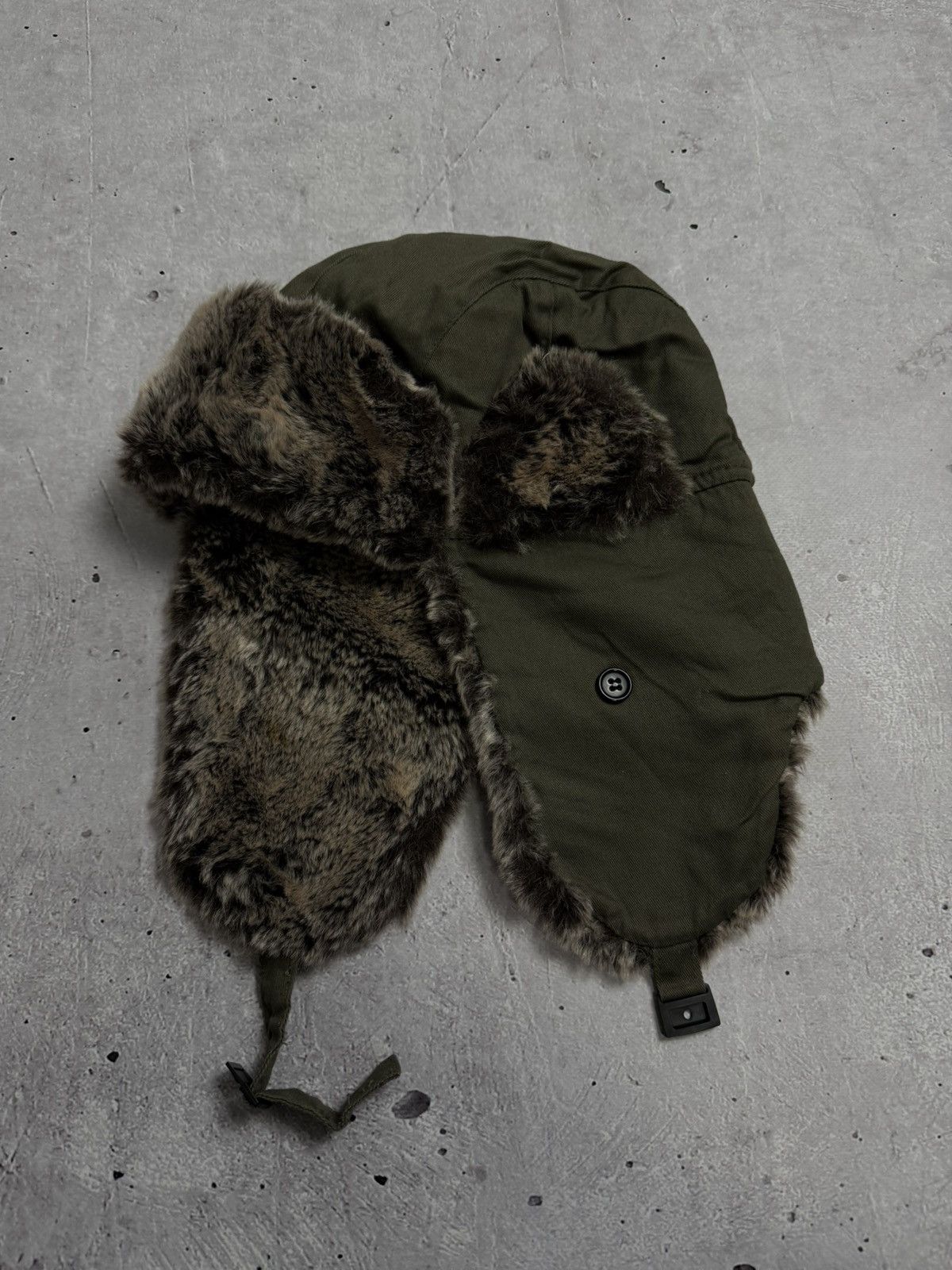 Hysteric Glamour Vintage Y2K Fuzzy Fur Ushanka Hat Size ONE SIZE - 1 Thumbnail