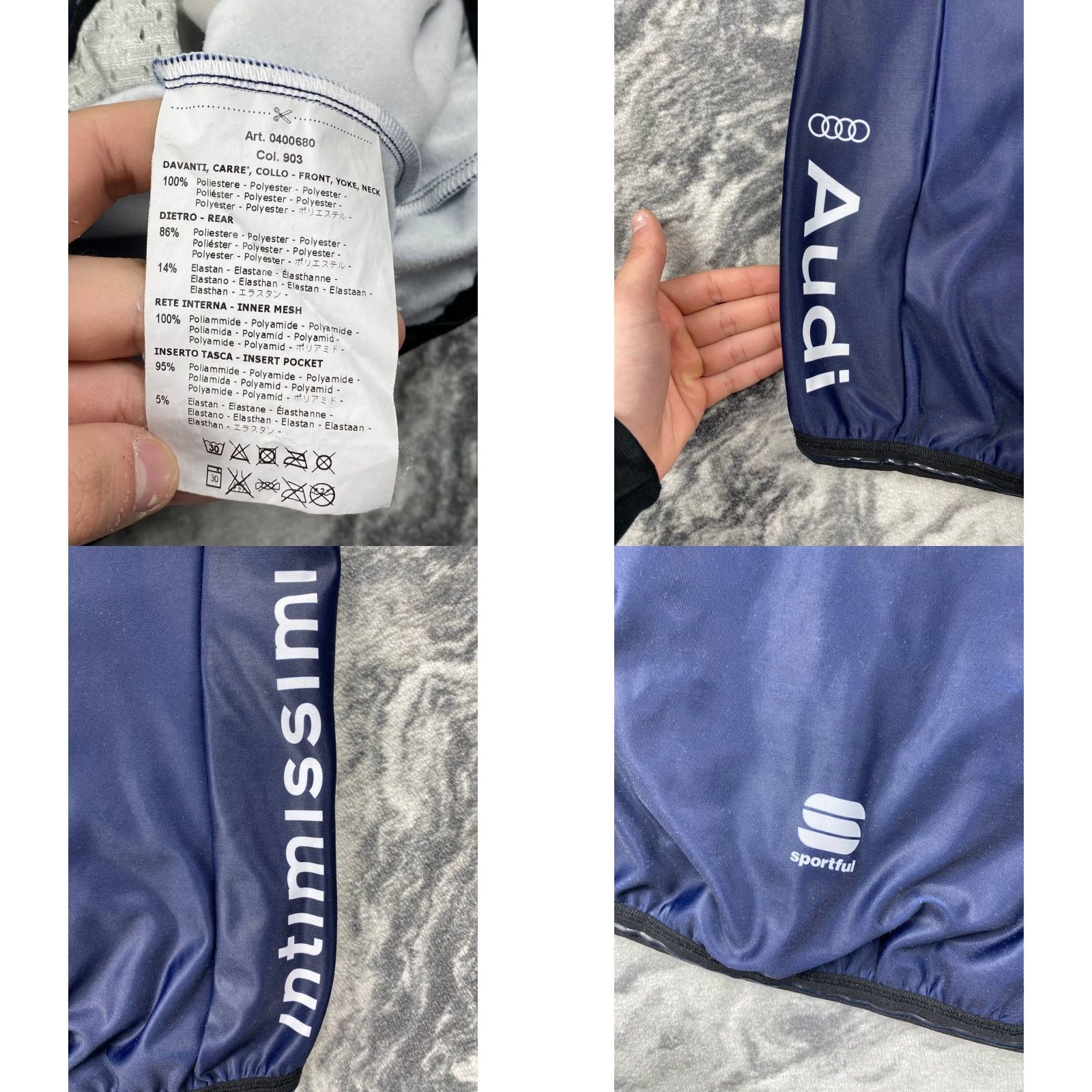 Kappa Kappa Vest Men M White Bomber Jacket Zip Logo Solid Polyester Spring Winter Fall Cycling Size US M / EU 48-50 / 2 - 8 Thumbnail