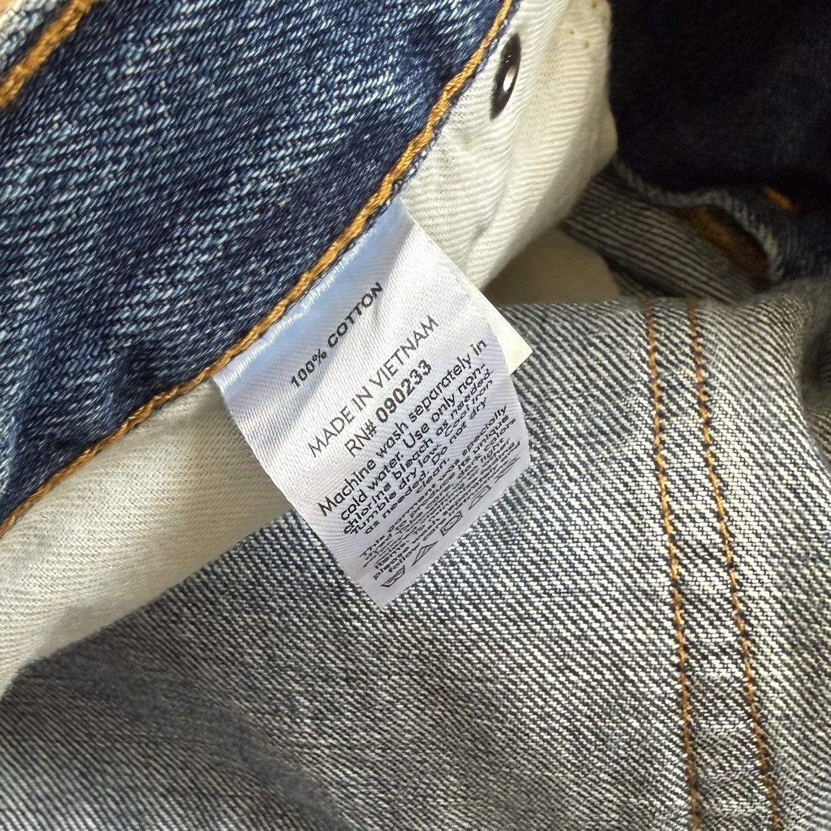 Fear of God Fear of God Essentials Denim Dark Indigo Brand New Size US 32 / EU 48 - 4 Thumbnail
