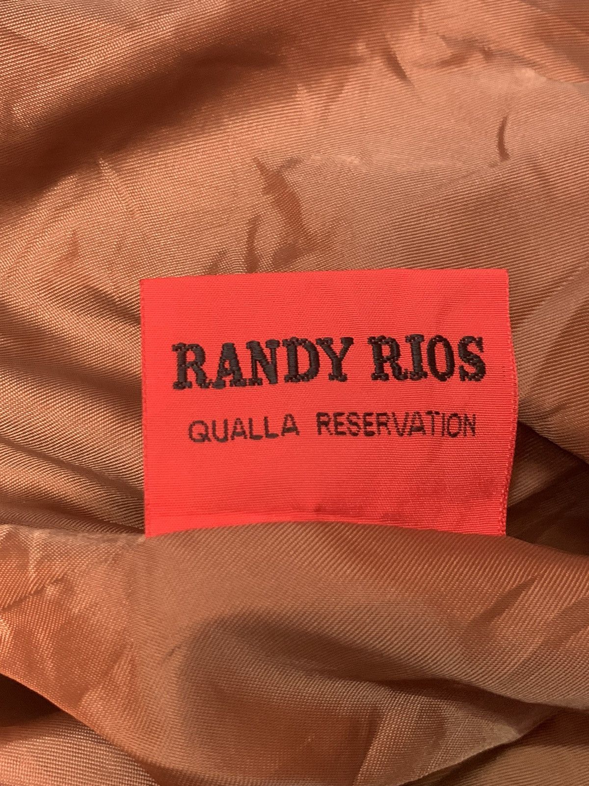 Genuine Leather × Vintage Rare Design Vintage Randy Rios Leather Jackets Size US M / EU 48-50 / 2 - 5 Thumbnail