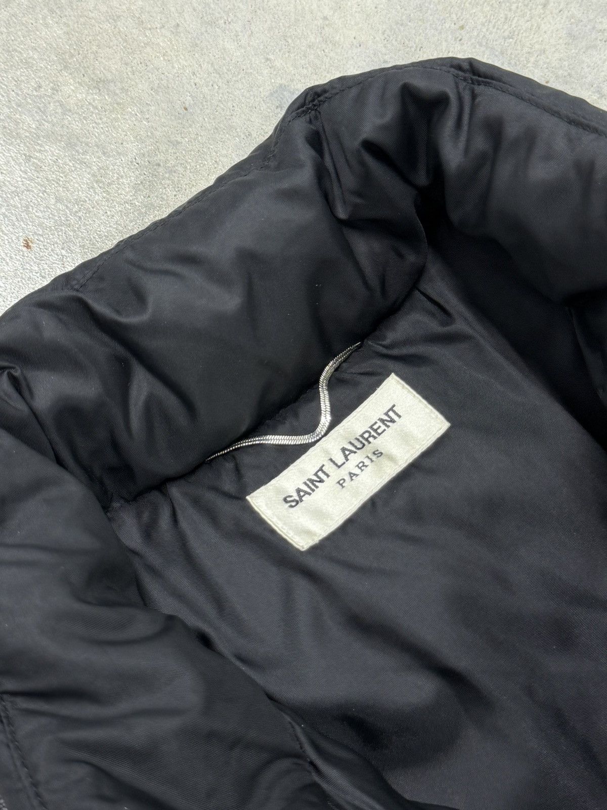 Saint Laurent A/W14 Studded Puffer Jacket