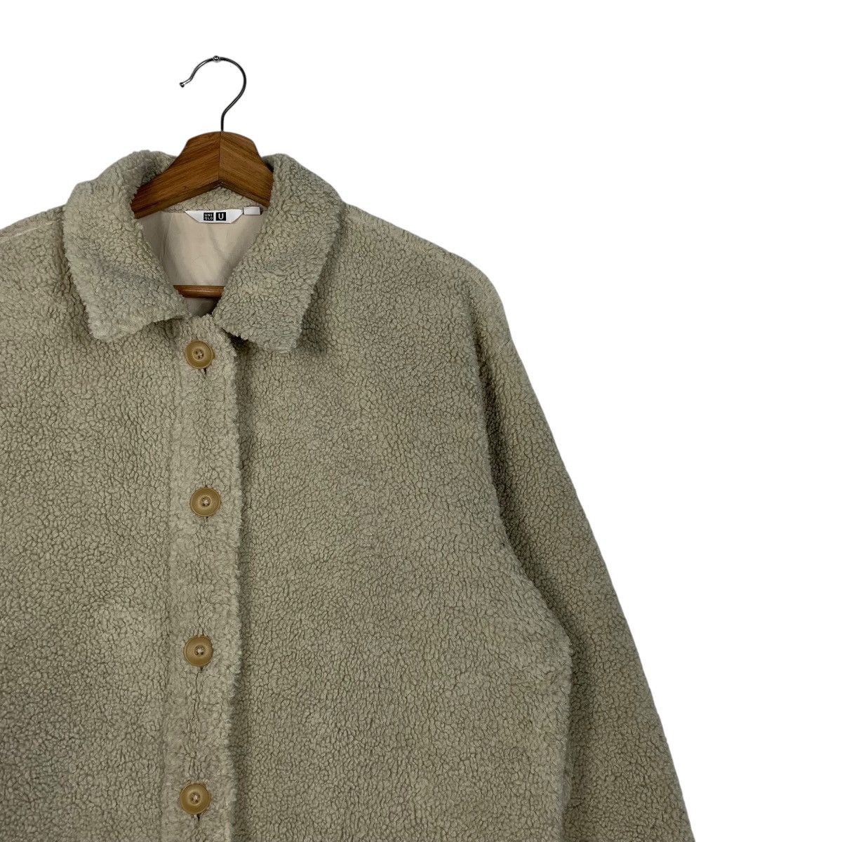 Lemaire × Uniqlo Uniqlo U Lemaire Sherpa Jacket Size L / US 10 / IT 46 - 5 Thumbnail