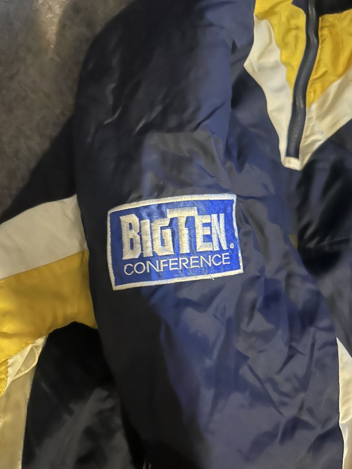 Lee Michigan Wolverines Puffer Jacket Size US L / EU 52-54 / 3 - 3 Thumbnail
