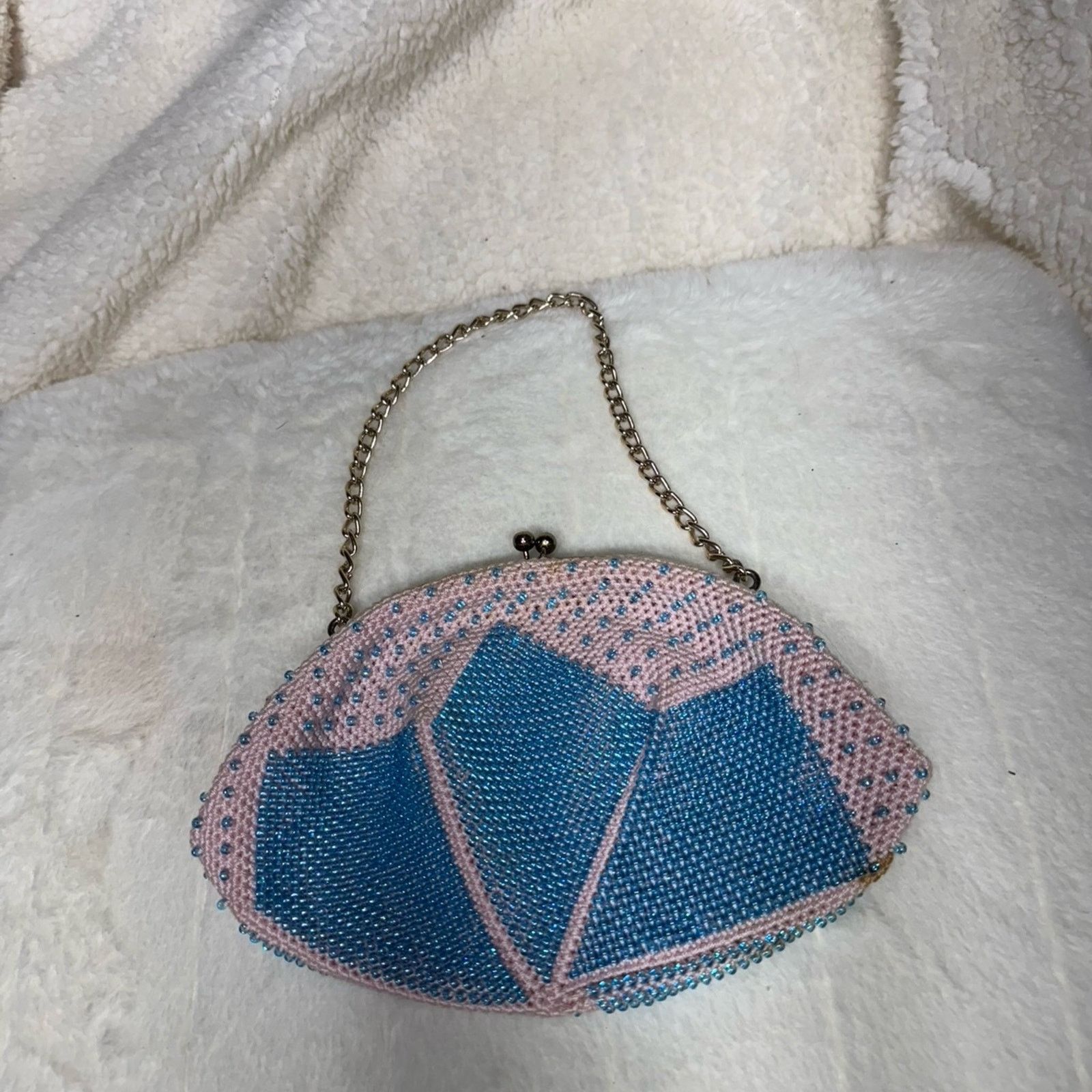 NBDN Nobrandedon VTG hand beaded/hand made bag Size ONE SIZE - 2 Thumbnail