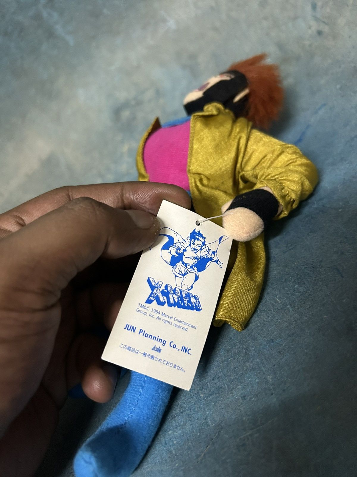 Marvel Comics 1994 X-MEN Gambit Rare Deadstock Plush Size ONE SIZE - 9 Thumbnail