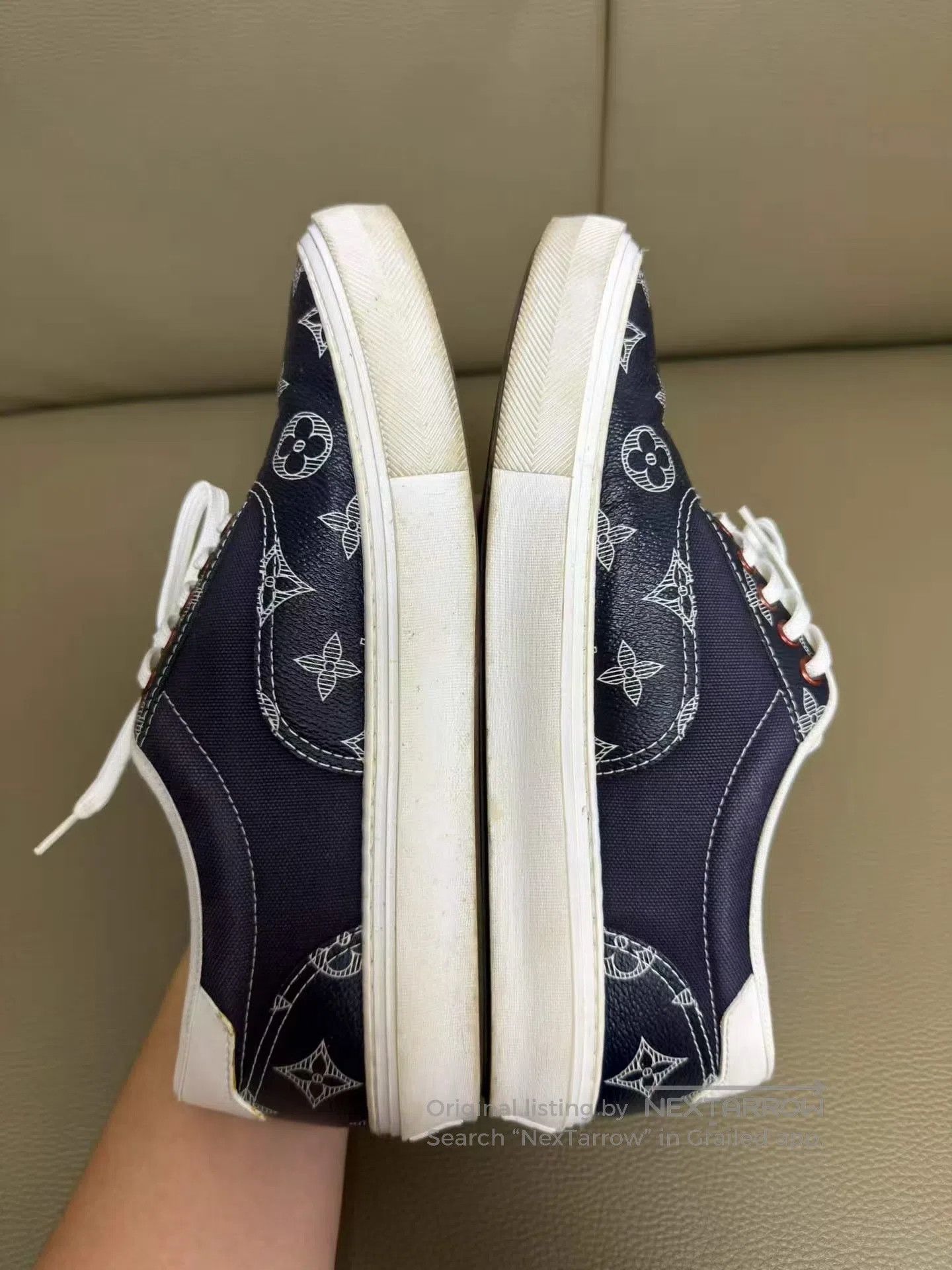 Louis Vuitton Louis Vuitton Casual Shoes with Antique Copper Metal Circl Size US 8 / EU 41 - 4 Thumbnail