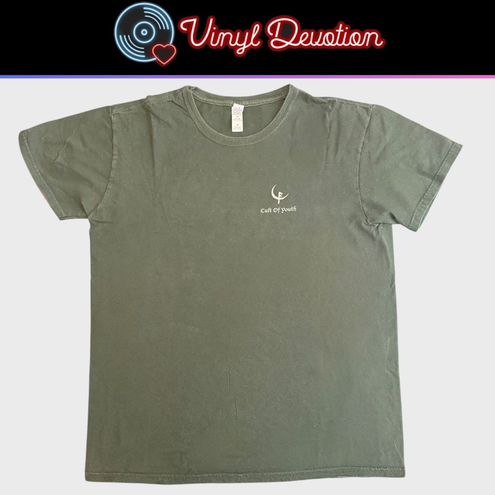 Band Tees Cult Of Youth Band 2008 Dark Green Shirt Size M Size US M / EU 48-50 / 2 - 1 Thumbnail