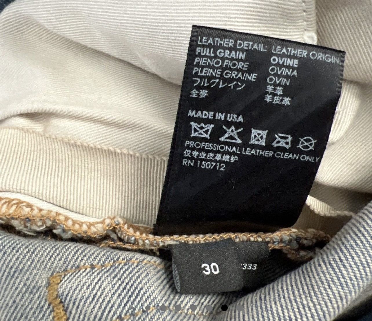 Amiri Amiri jeans Size US 30 / EU 46 - 4 Thumbnail