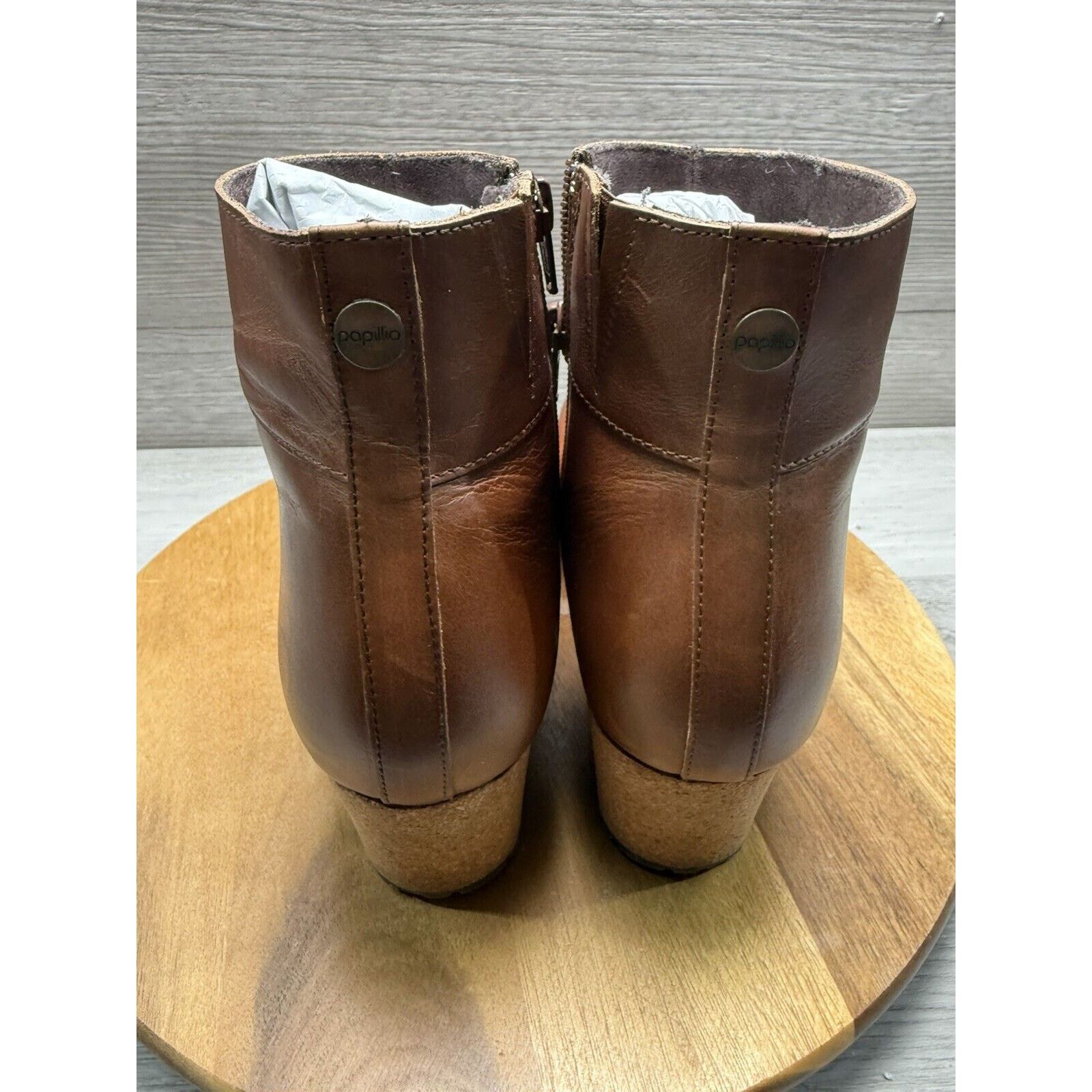 Birkenstock Birkenstock Papillio Ebba Wedge Boots Brown EU 38. Women 7 Size US 7 / IT 37 - 6 Thumbnail