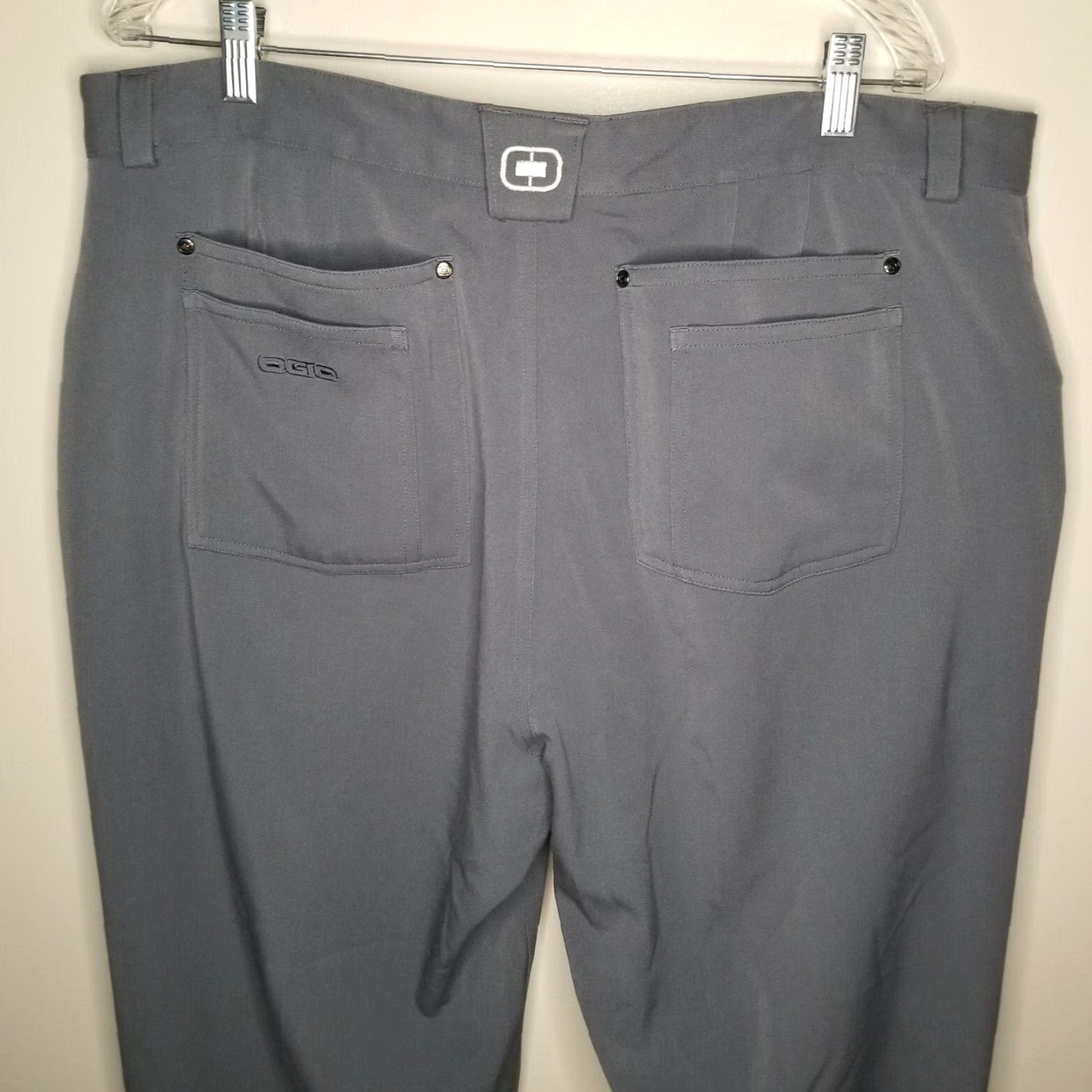 Vintage OGIO Mens Chino Golf Pants 38x32 Gray Regular Size Mens 38 Inseam 32 Gray Chino OGIO Pants Men's Golfwear Size US 38 / EU 54 - 5 Thumbnail