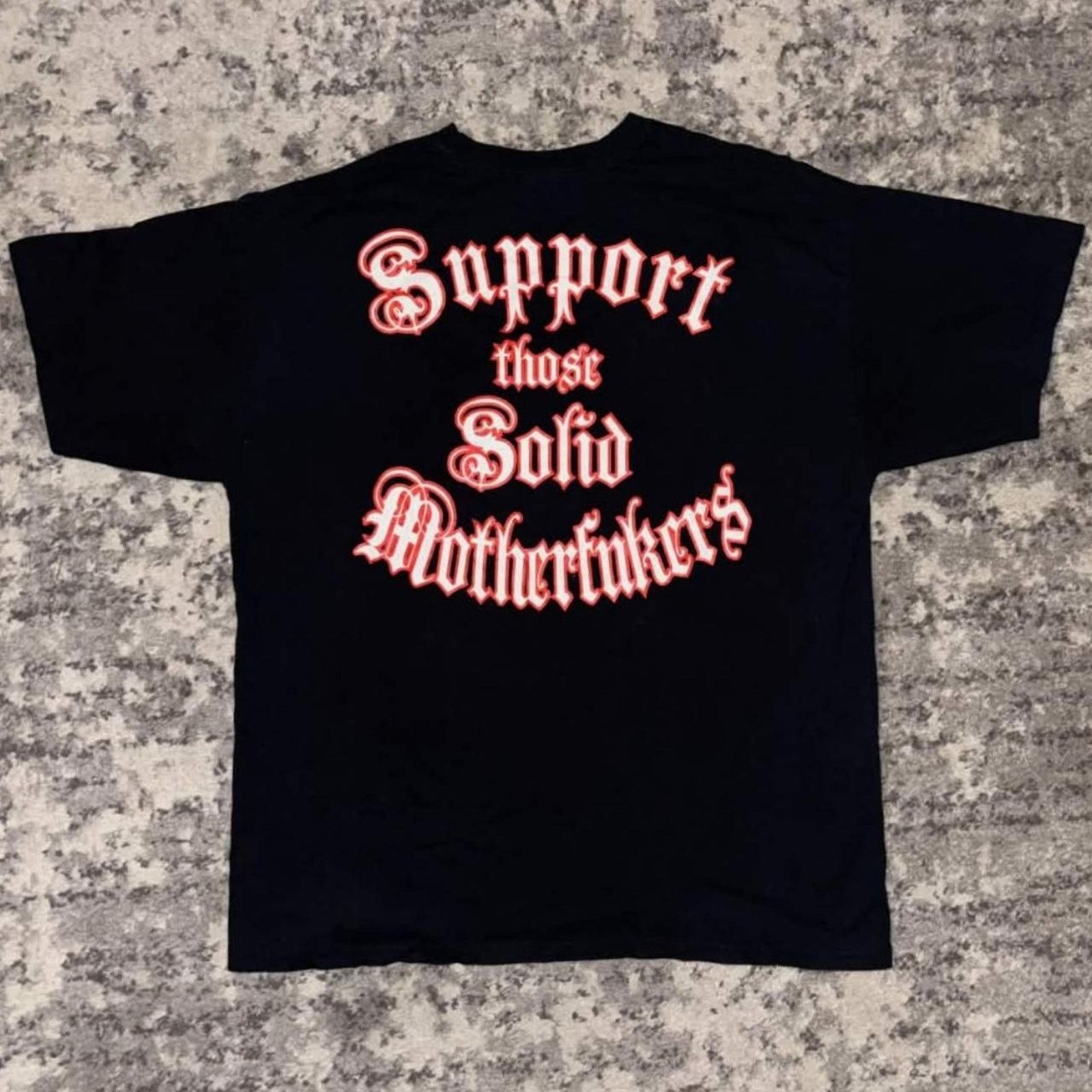 Other 00s Black Heart Supporter Band Shirt Size US XL / EU 56 / 4 - 2 Thumbnail